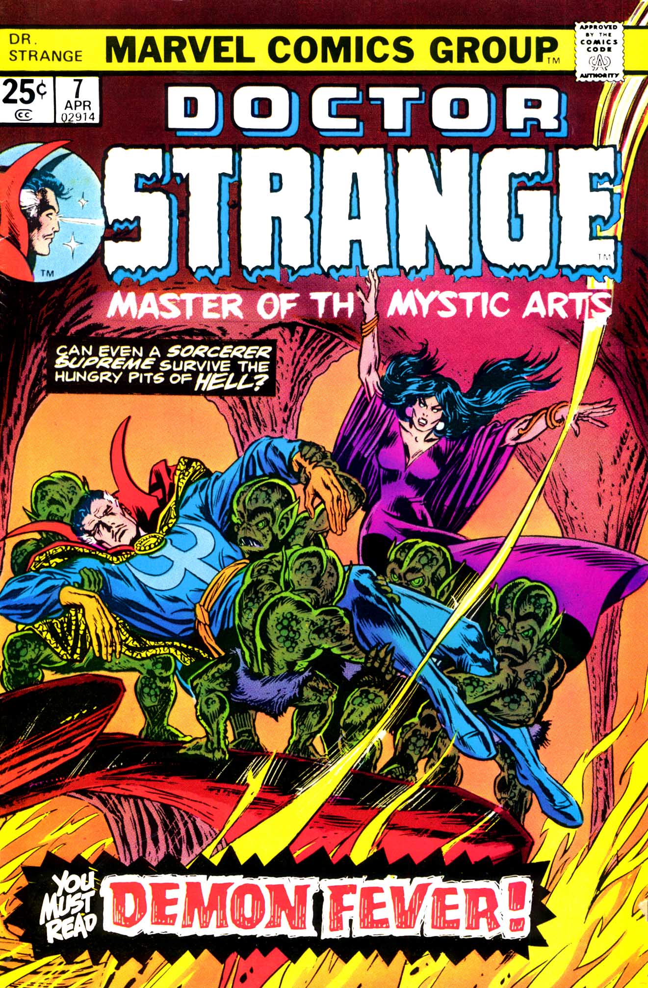 Read online Doctor Strange (1974) comic -  Issue #7 - 1