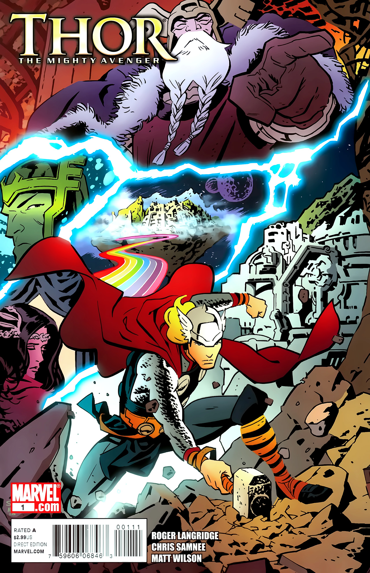 Read online Thor the Mighty Avenger comic -  Issue #1 - 1