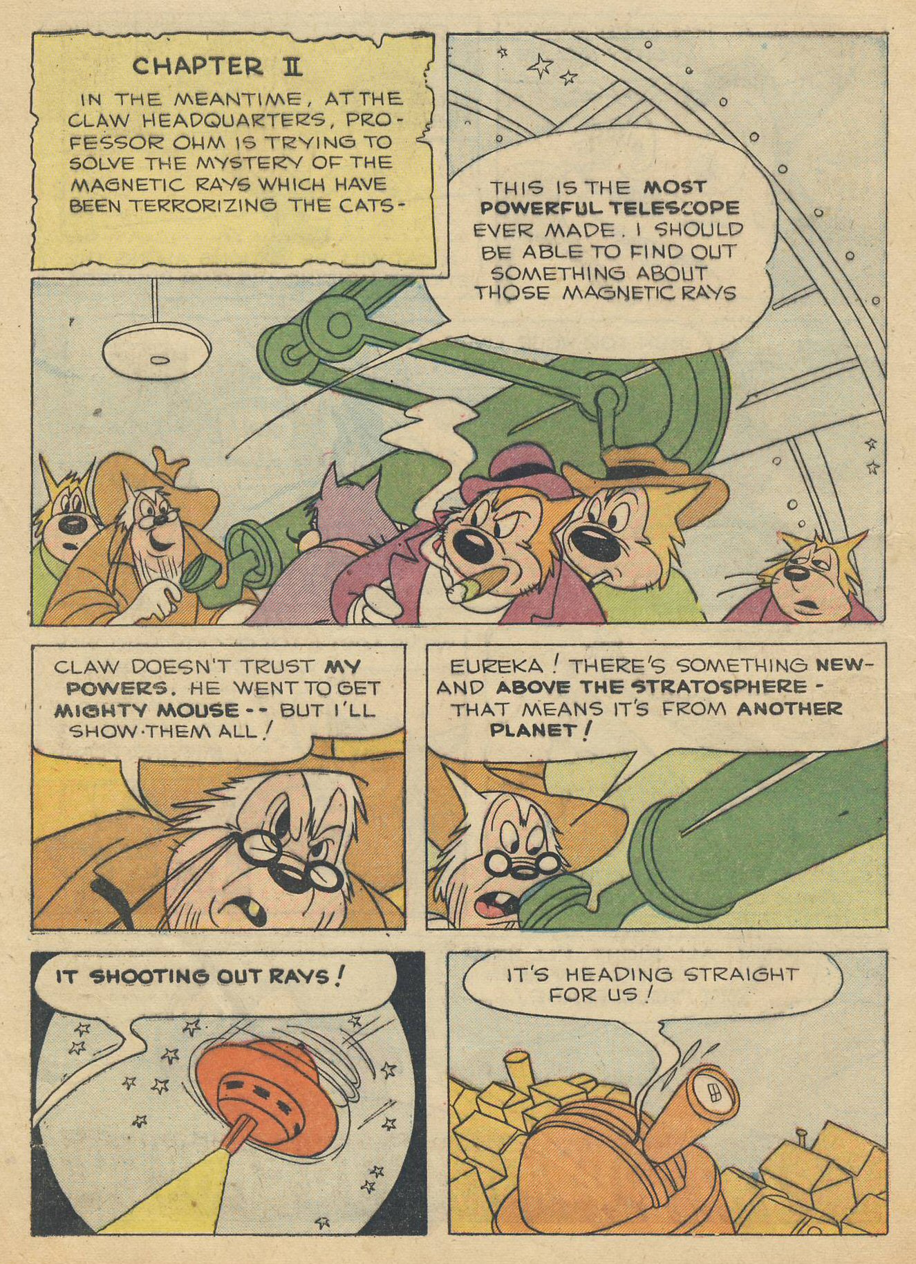 Read online Paul Terry's Mighty Mouse Comics comic -  Issue #66 - 8