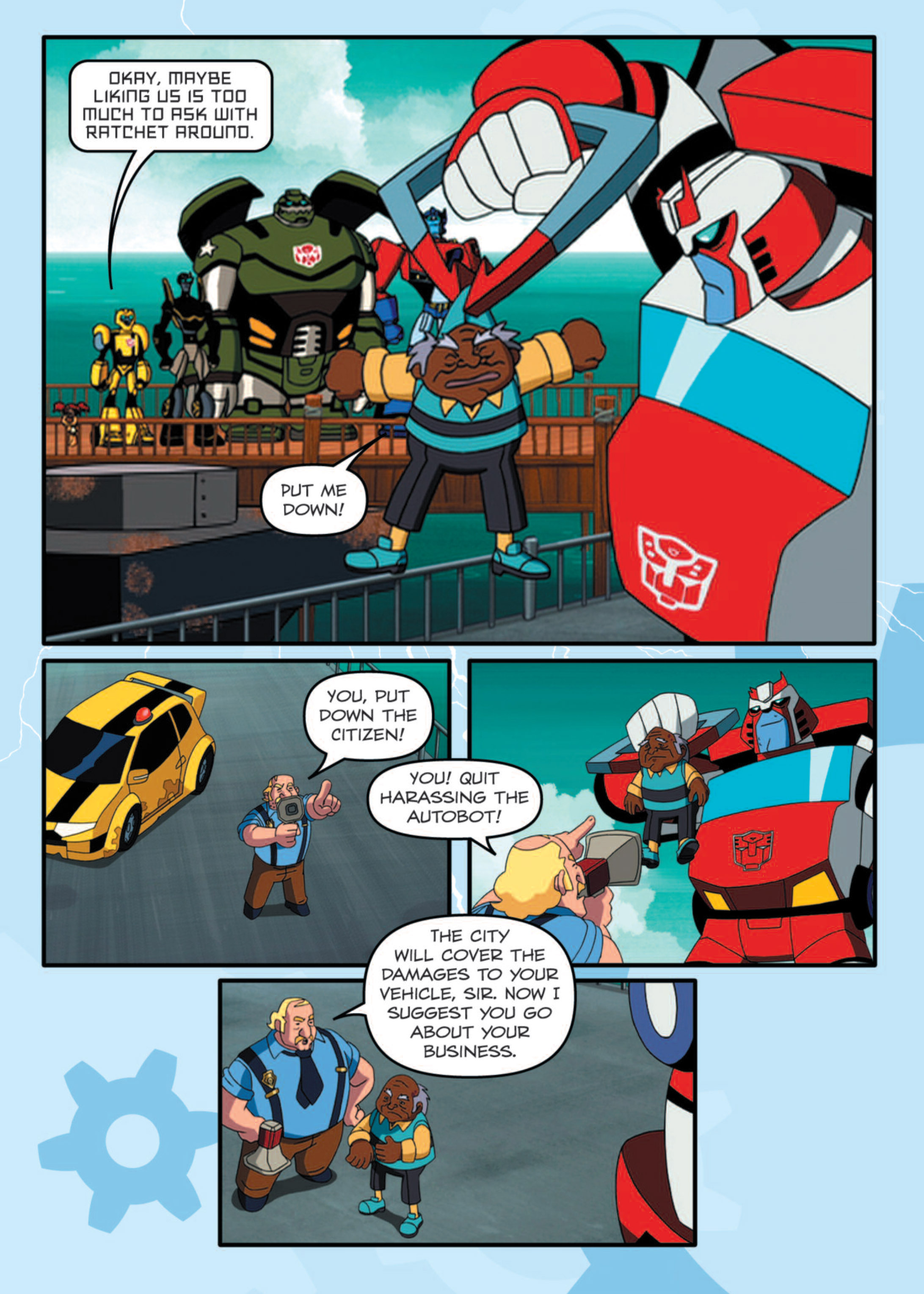 Read online Transformers Animated comic -  Issue #9 - 23
