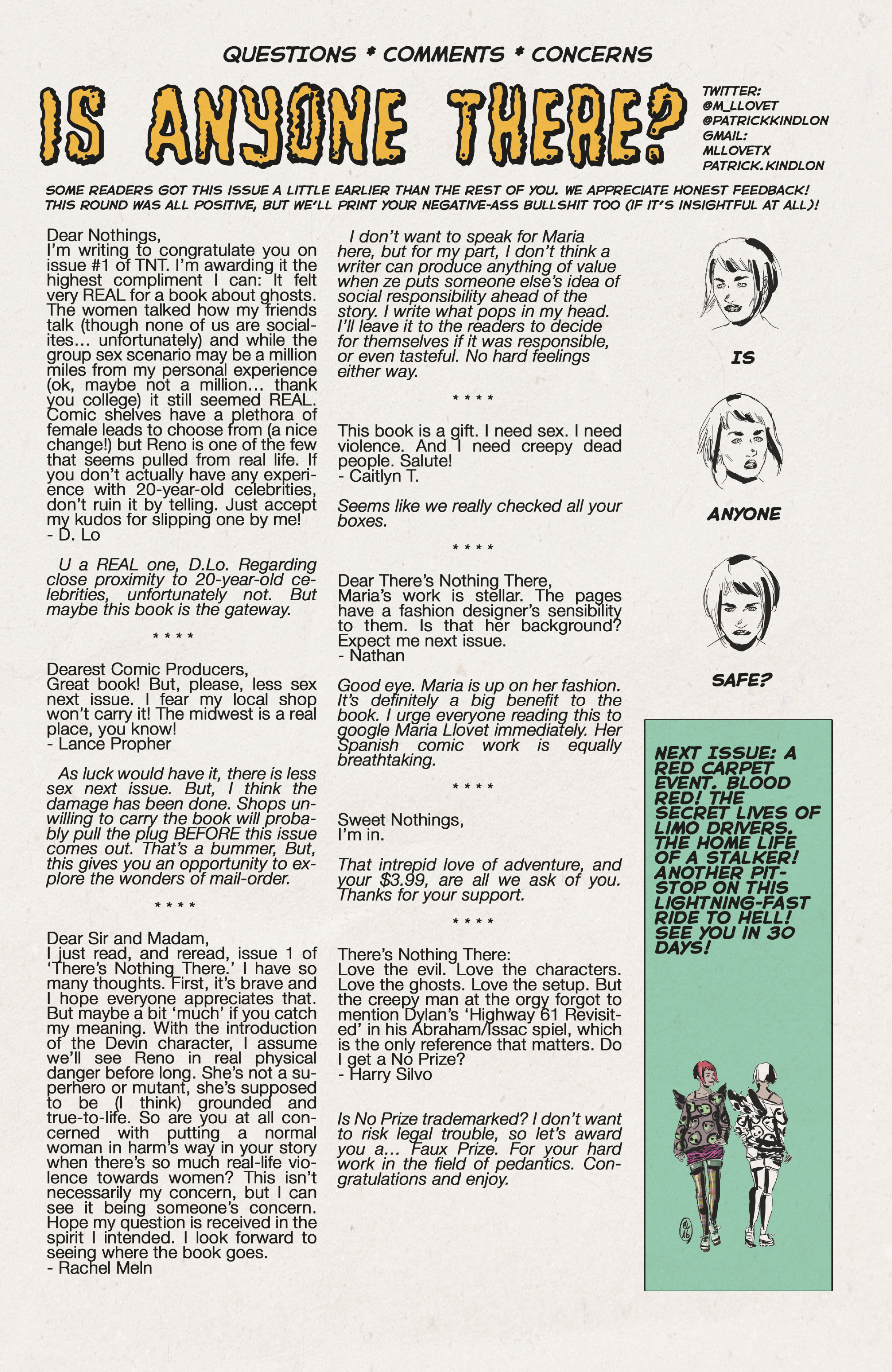 Read online There's Nothing There comic -  Issue #1 - 28