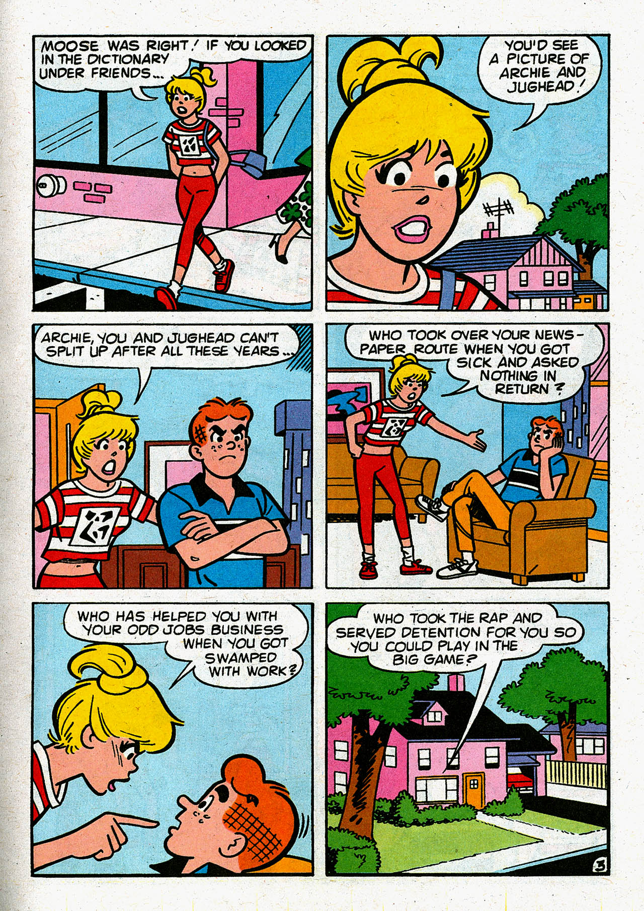 Read online Jughead's Double Digest Magazine comic -  Issue #142 - 165