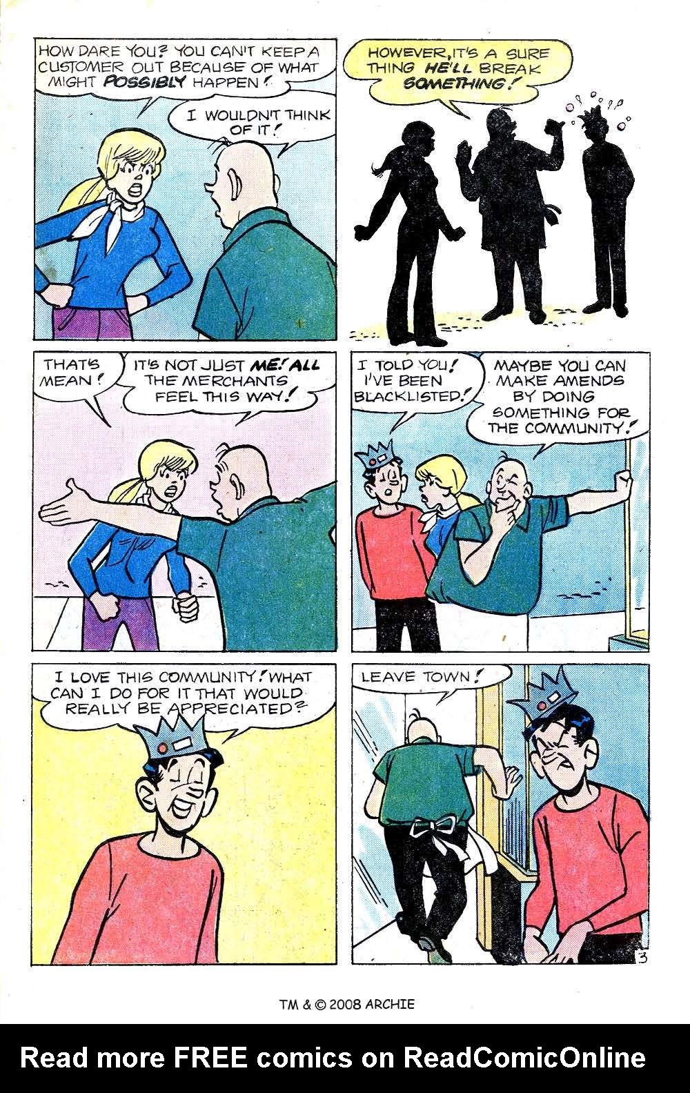 Read online Jughead (1965) comic -  Issue #291 - 5