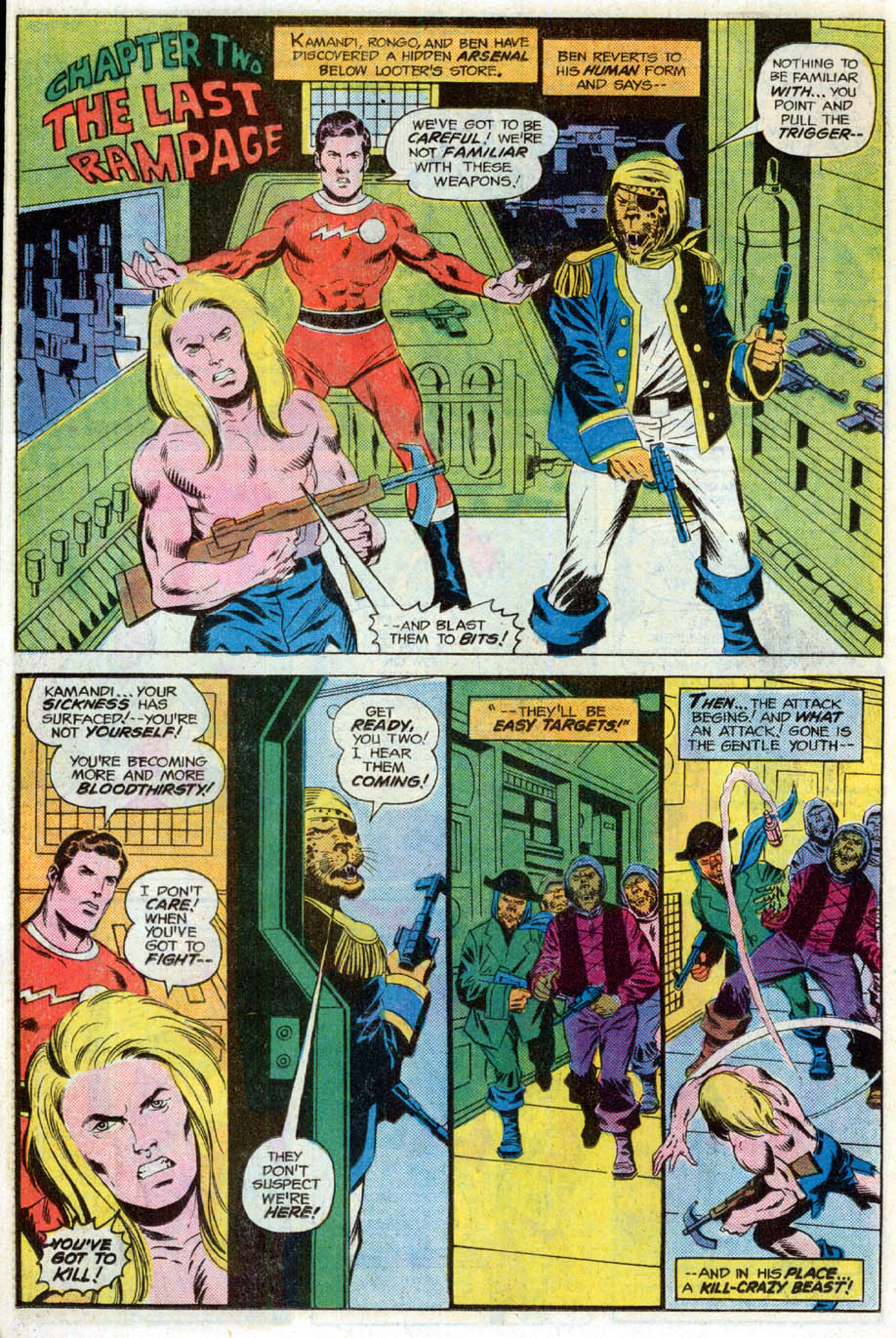 Read online Kamandi, The Last Boy On Earth comic -  Issue #46 - 6