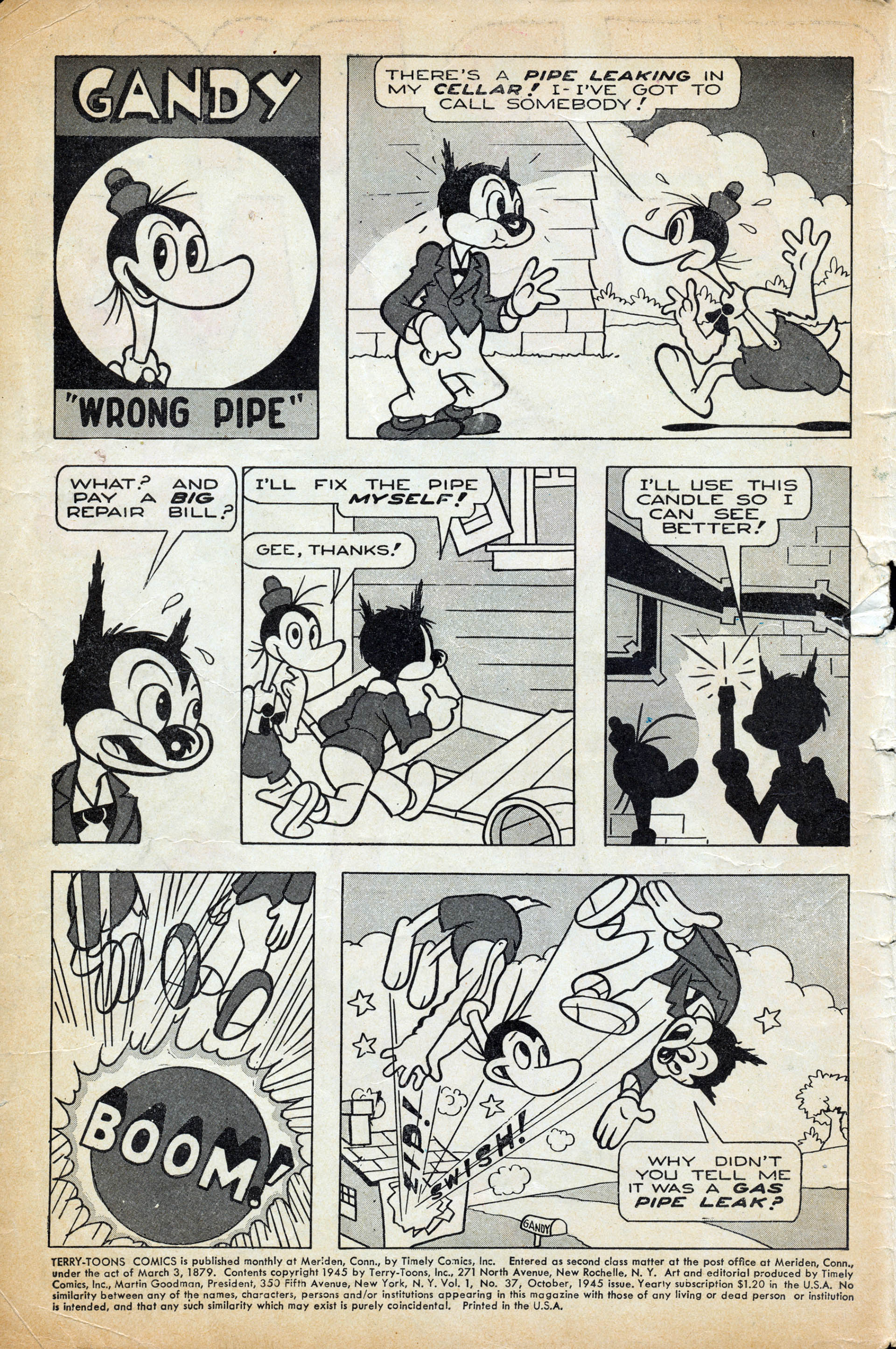 Read online Terry-Toons Comics comic -  Issue #37 - 2