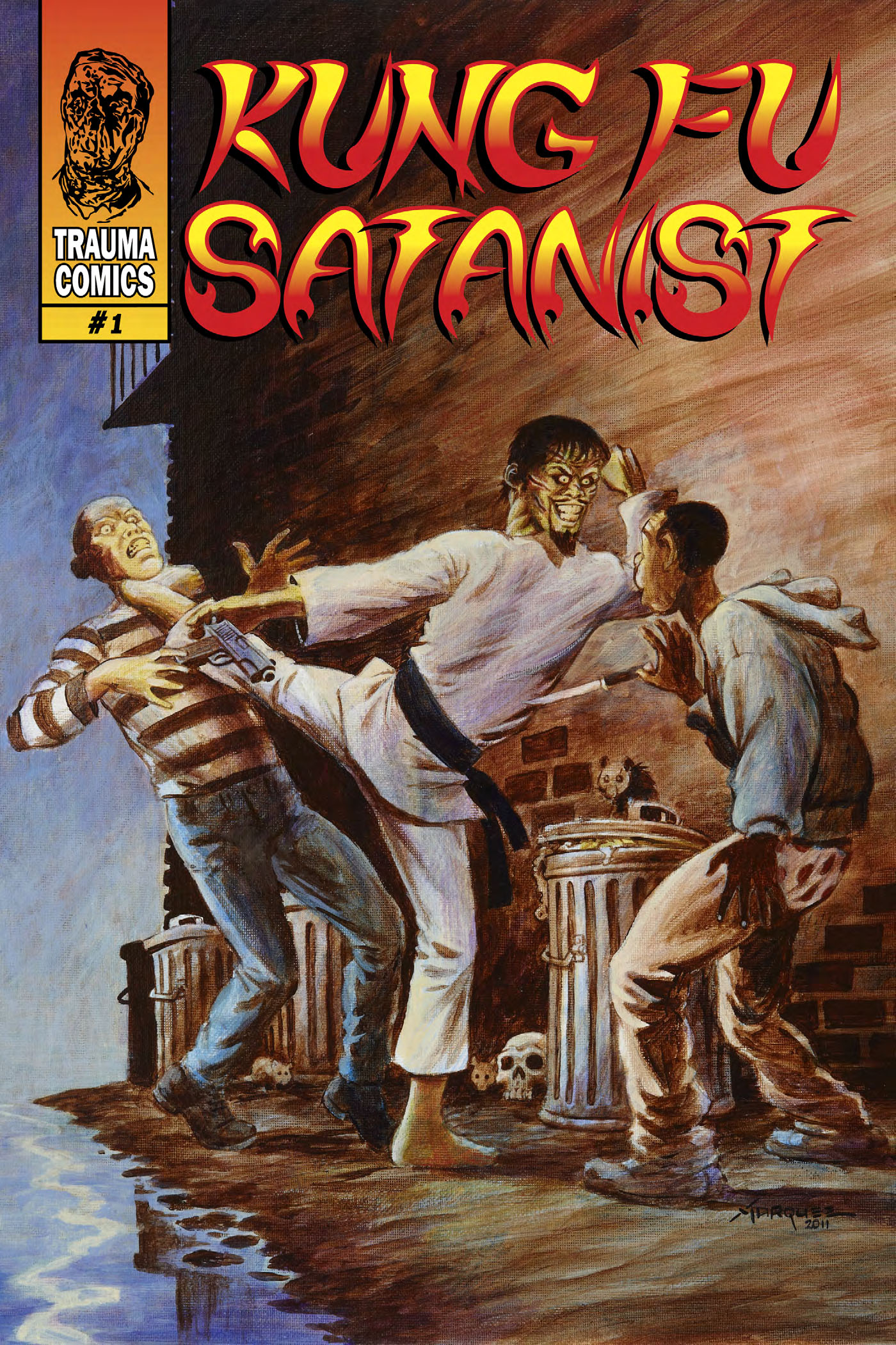 Read online Kung Fu Satanist comic -  Issue #1 - 1