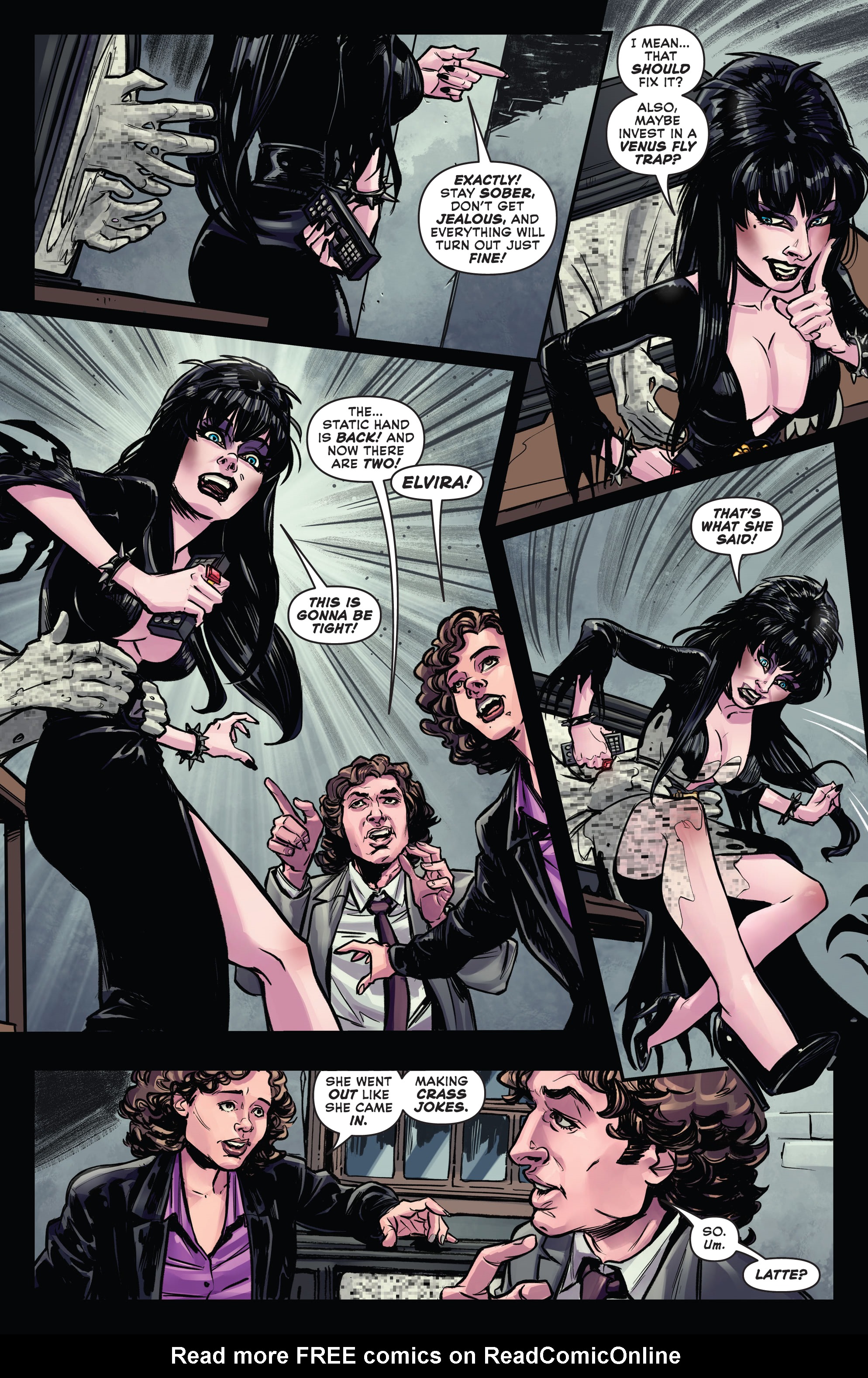 Read online Elvira in Horrorland comic -  Issue #5 - 10