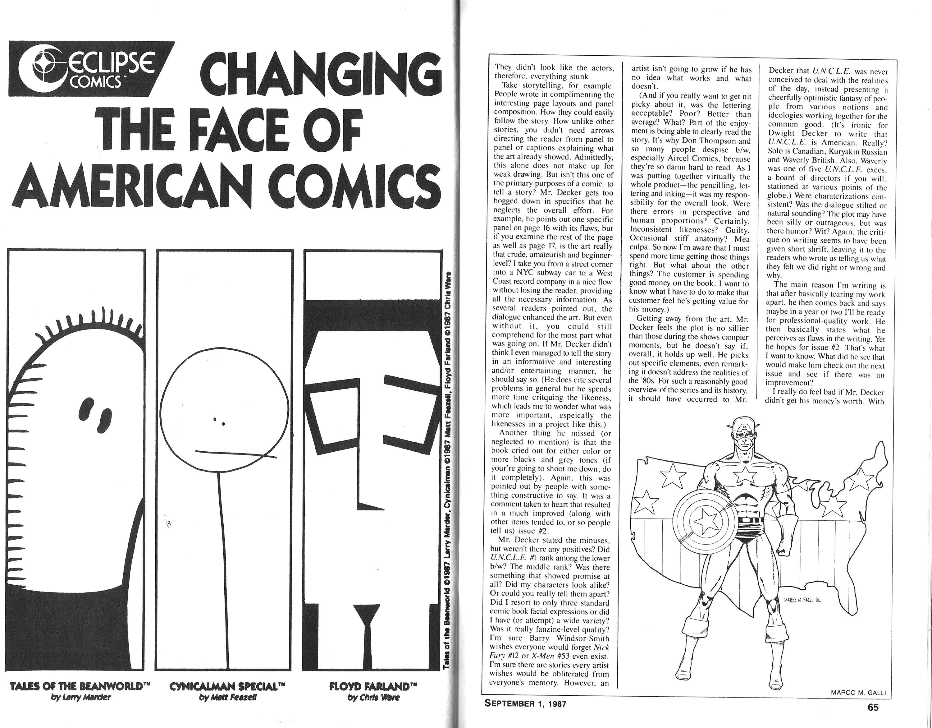 Read online Amazing Heroes comic -  Issue #124 - 33