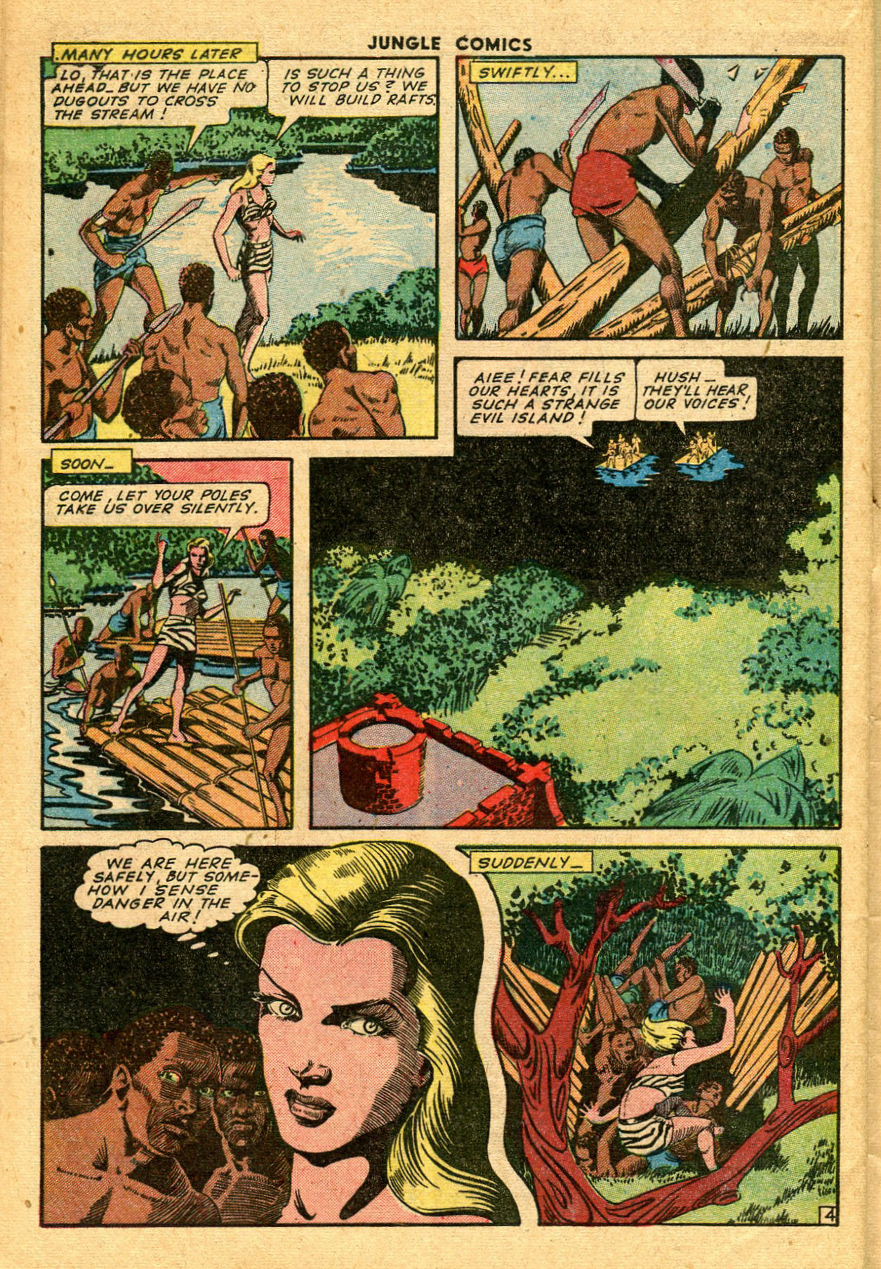 Read online Jungle Comics comic -  Issue #67 - 46