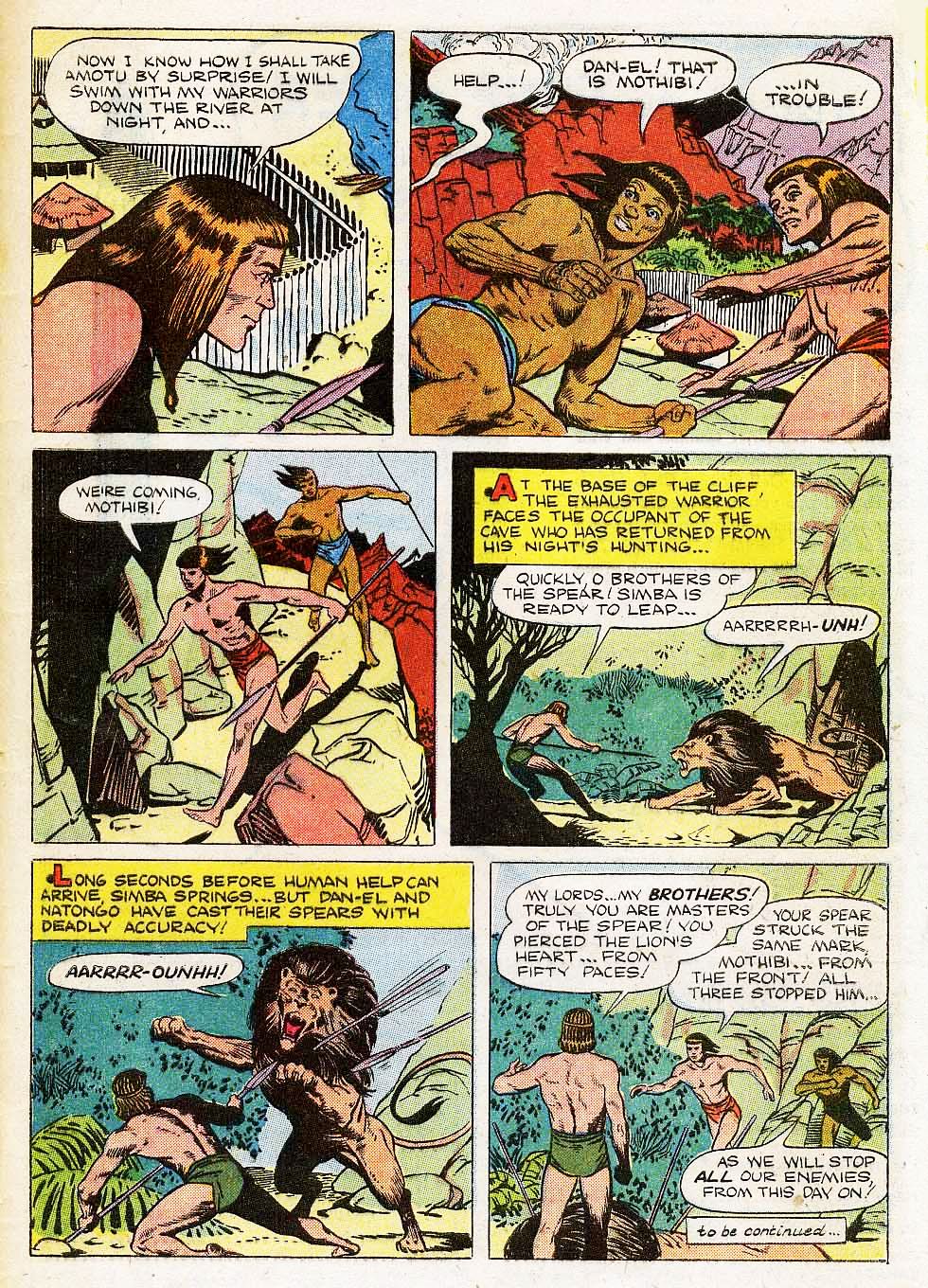 Read online Tarzan (1948) comic -  Issue #43 - 49