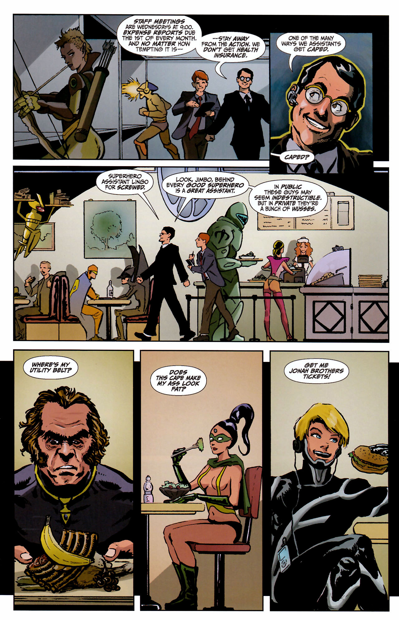 Read online Caped comic -  Issue #1 - 18