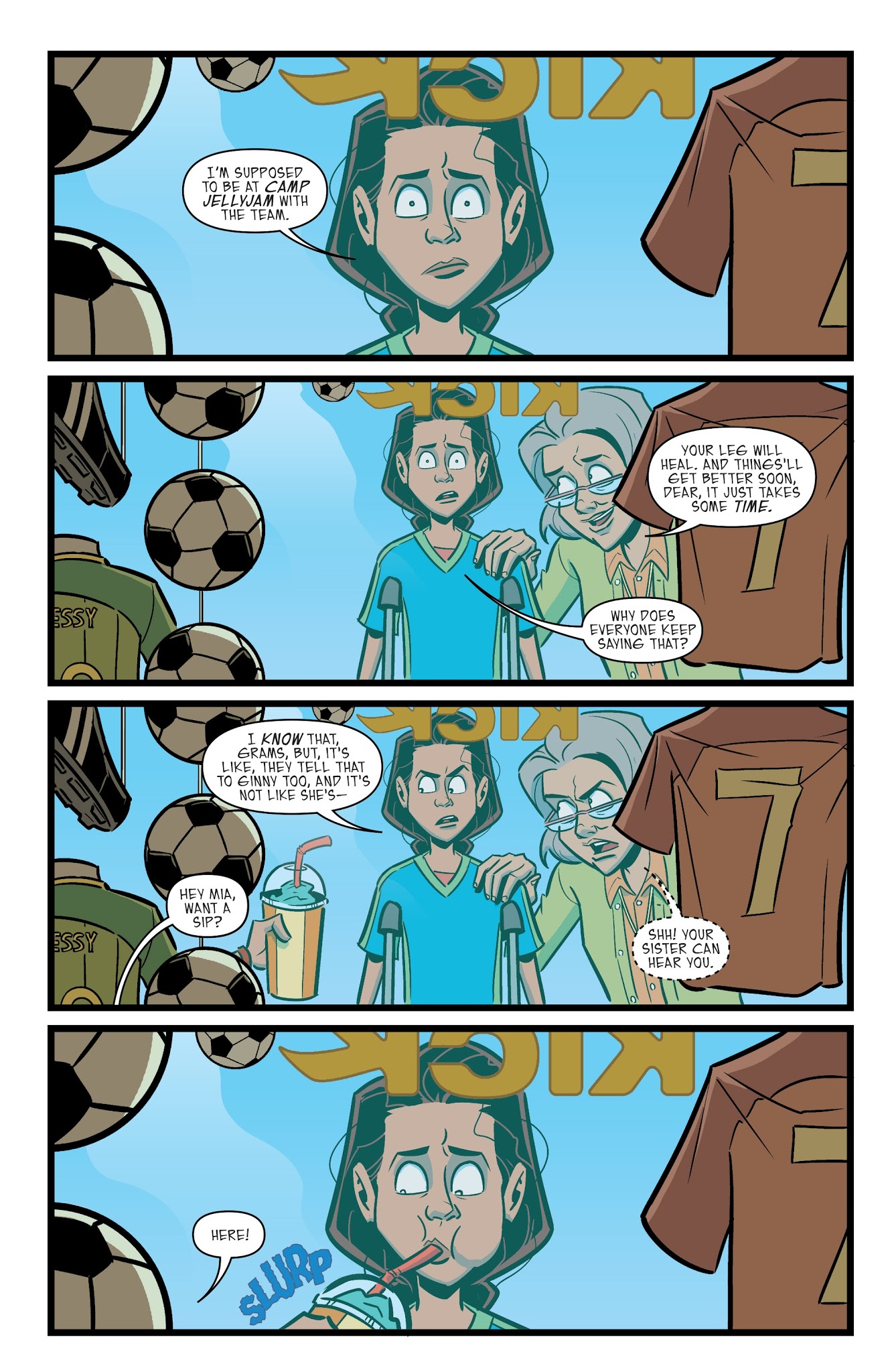 Read online Goosebumps: Monsters At Midnight comic -  Issue #1 - 3