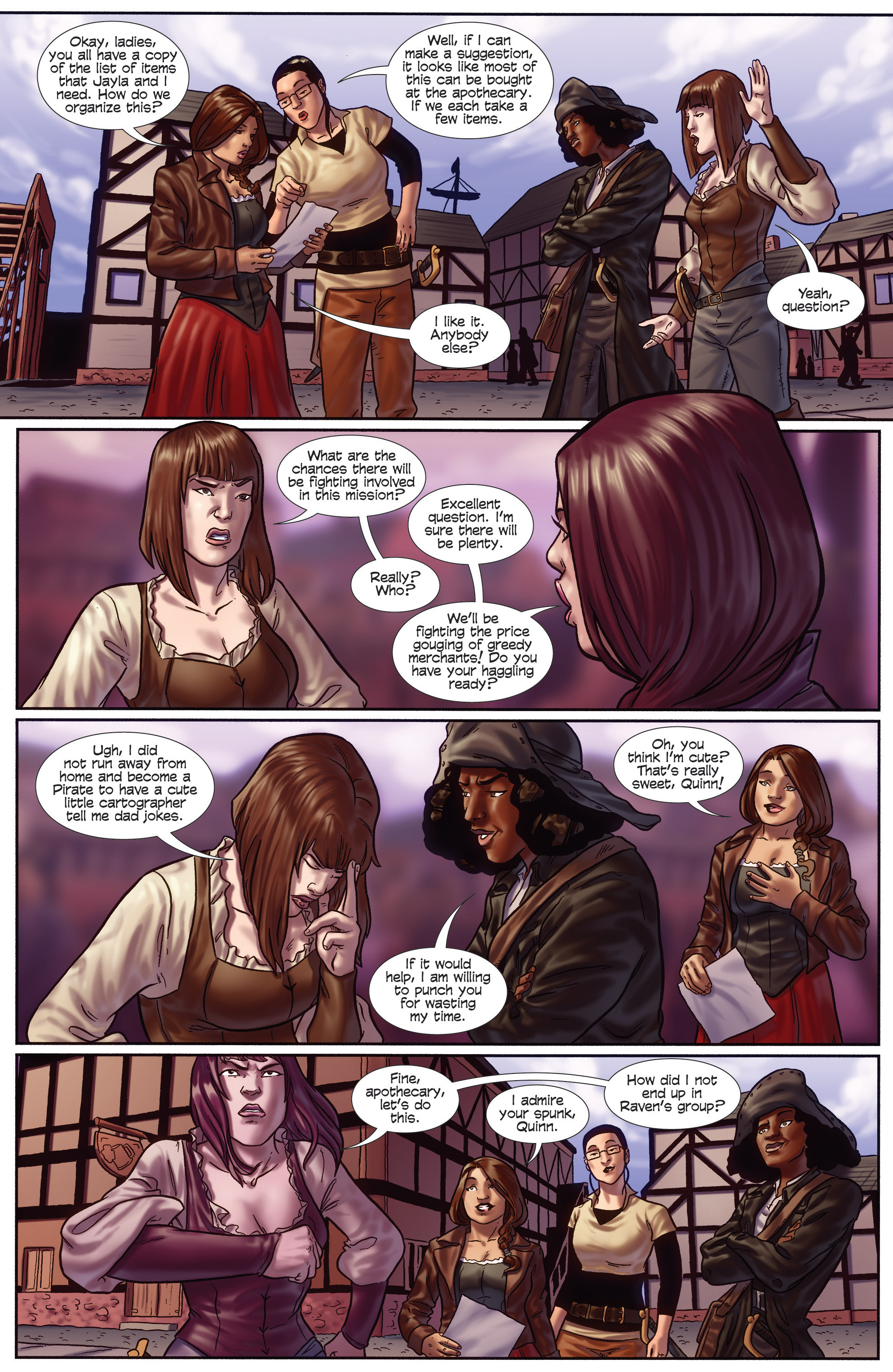 Read online Princeless: Raven the Pirate Princess comic -  Issue #6 - 10