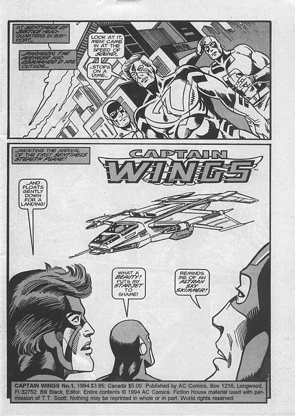 Read online Captain Wings comic -  Issue #1 - 3