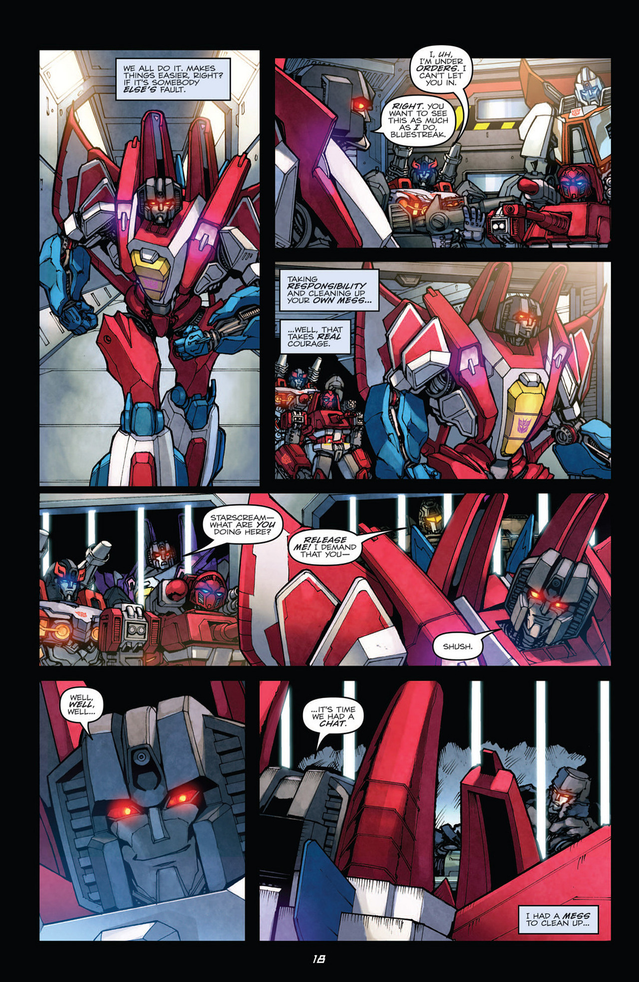 Read online Transformers: Robots In Disguise (2012) comic -  Issue #12 - 20