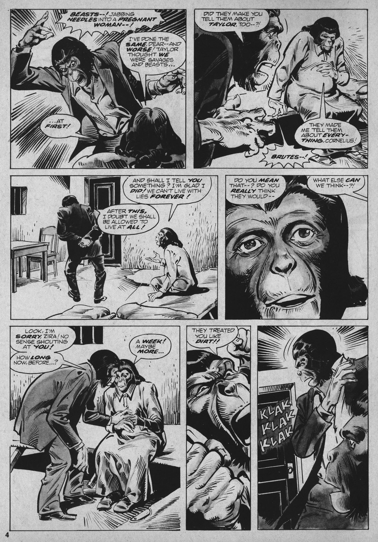 Read online Planet of the Apes comic -  Issue #16 - 4