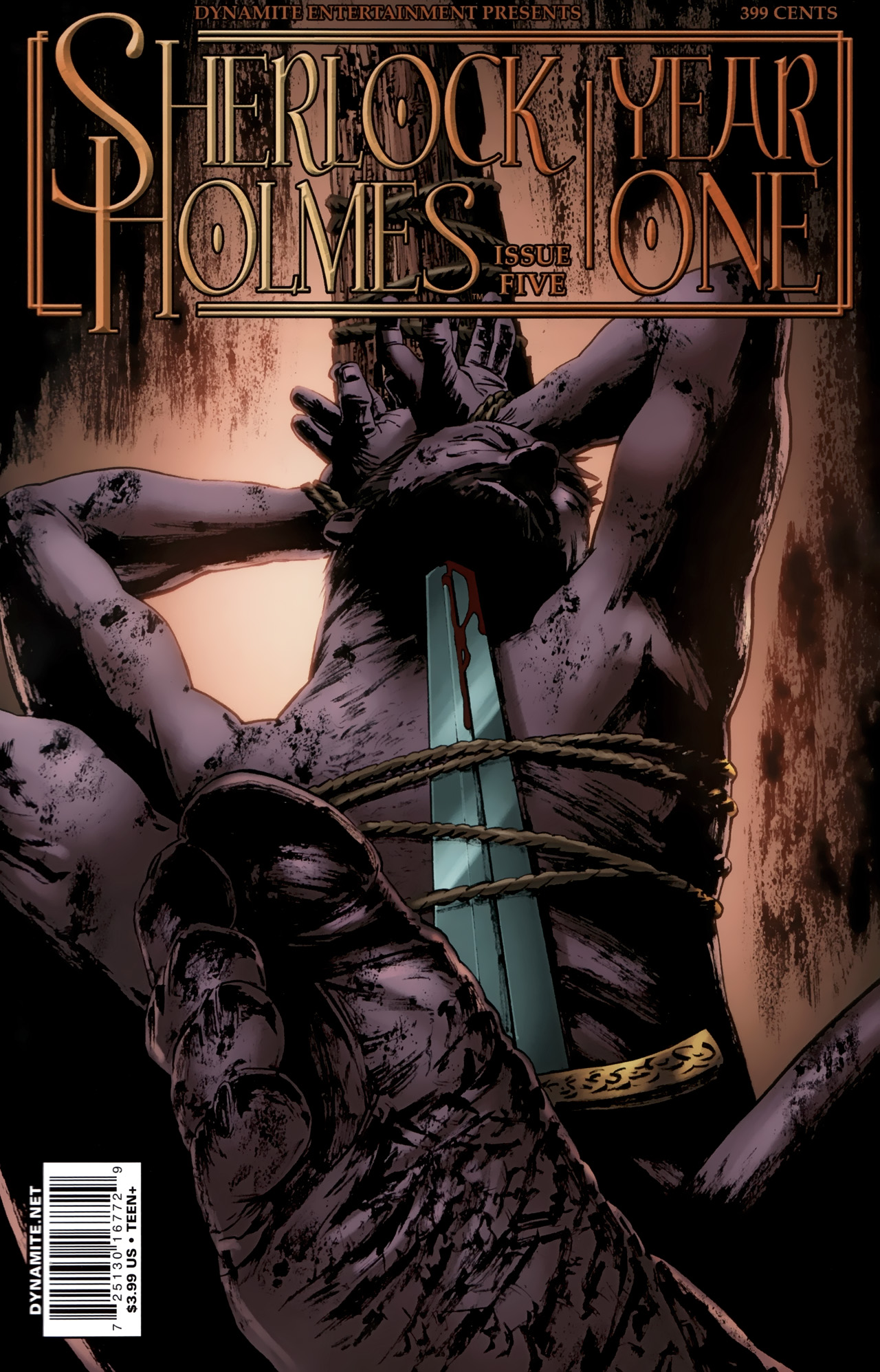 Read online Sherlock Holmes: Year One comic -  Issue #5 - 2