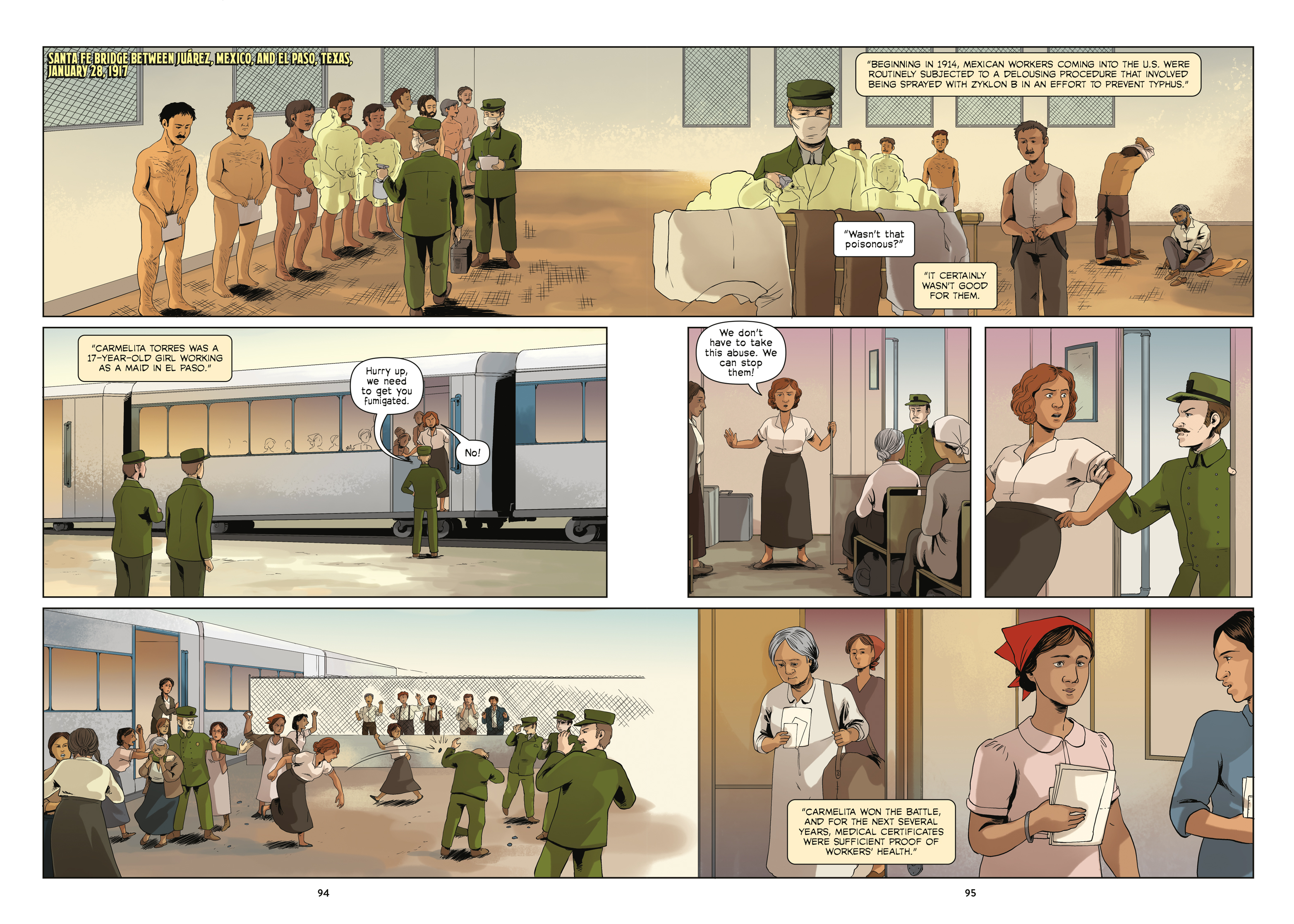 Read online Amazons, Abolitionists, and Activists: A Graphic History of Women's Fight for Their Rights comic -  Issue # TPB (Part 1) - 91
