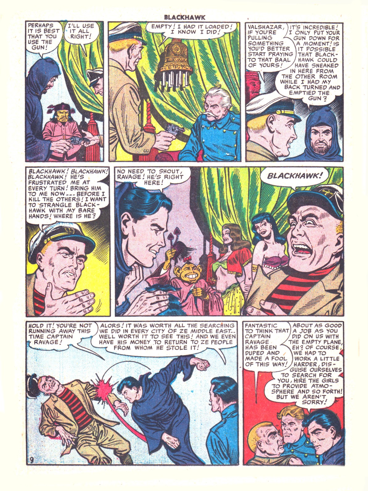 Read online Blackhawk (1957) comic -  Issue #43 - 34