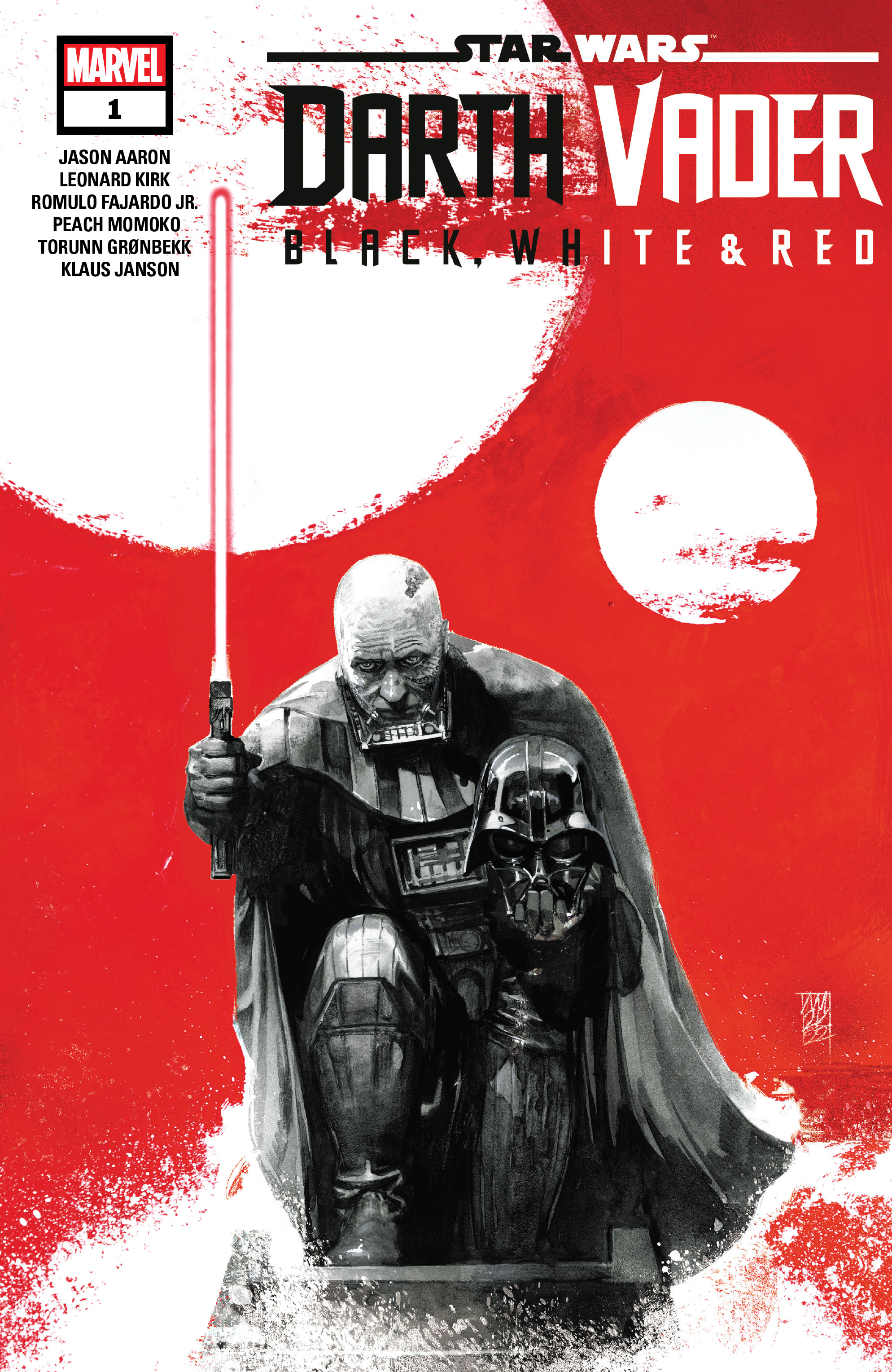 Read online Star Wars: Darth Vader - Black, White & Red comic -  Issue #1 - 1