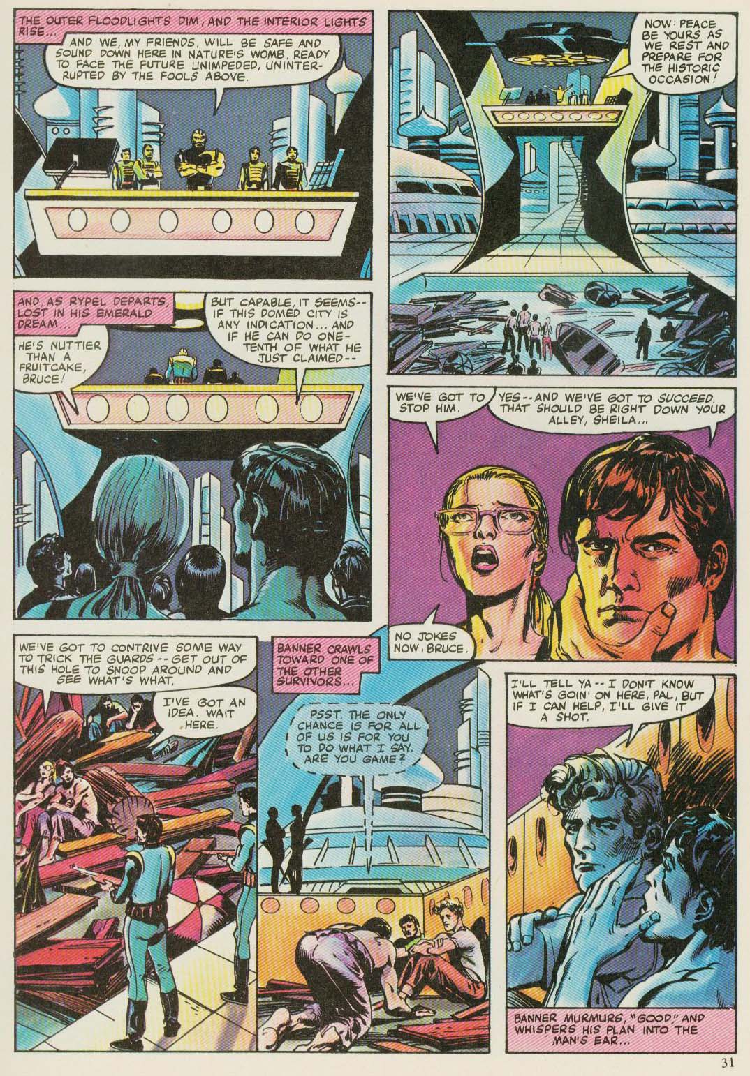 Read online Hulk (1978) comic -  Issue #22 - 31