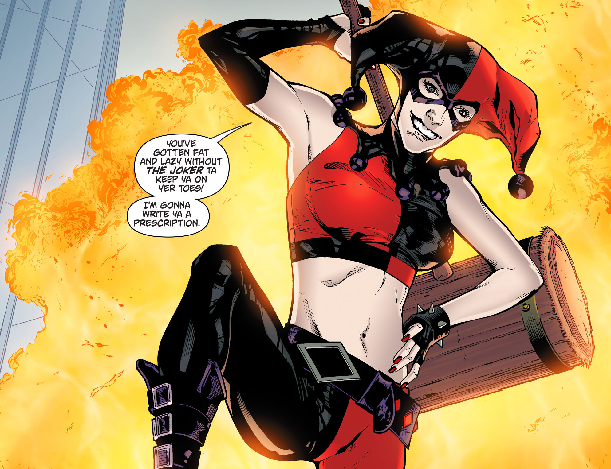 Read online Batman: Arkham Knight: Batgirl & Harley Quinn comic -  Issue #1 - 22