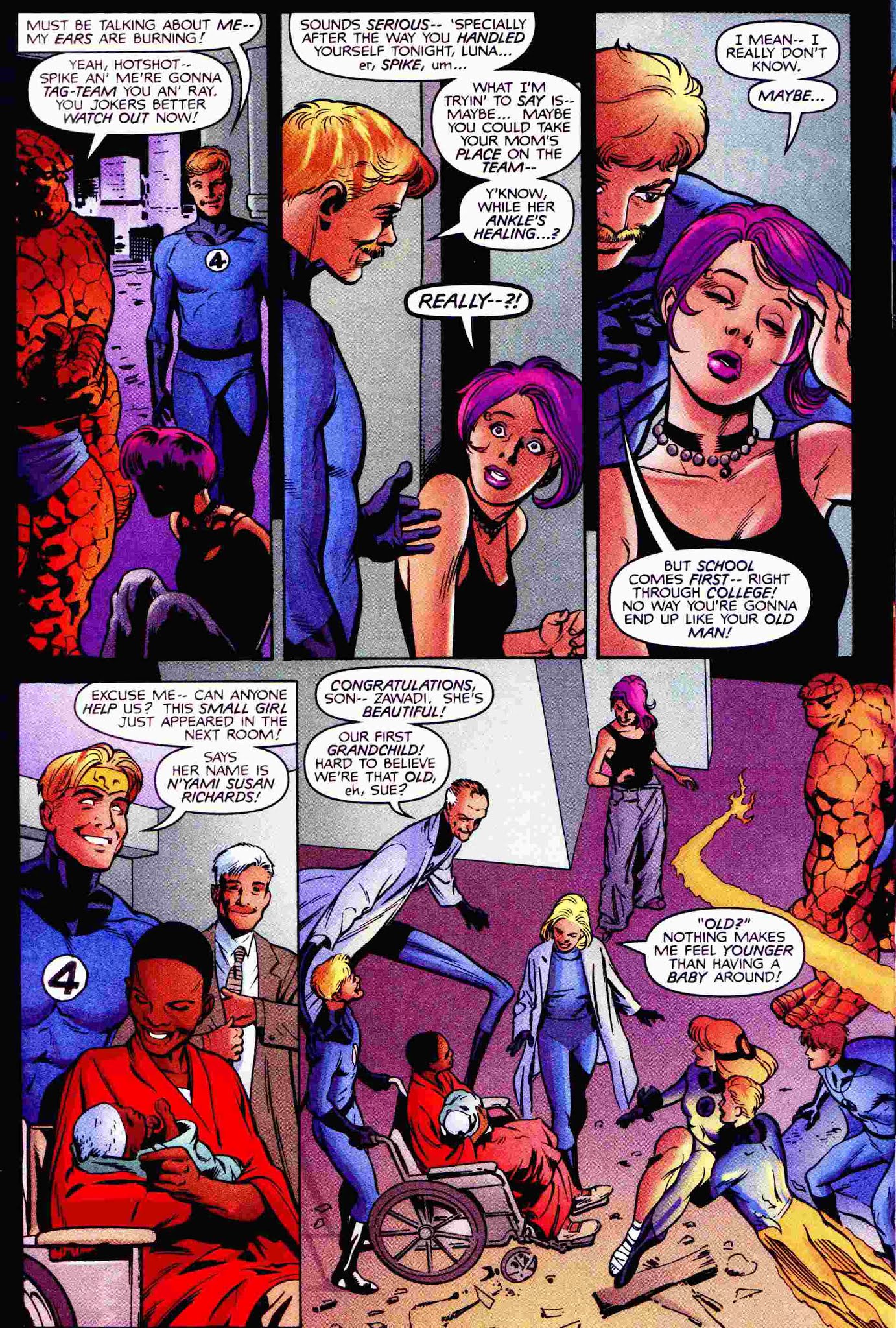 Read online Fantastic Four (1998) comic -  Issue # Annual 1998 - 38