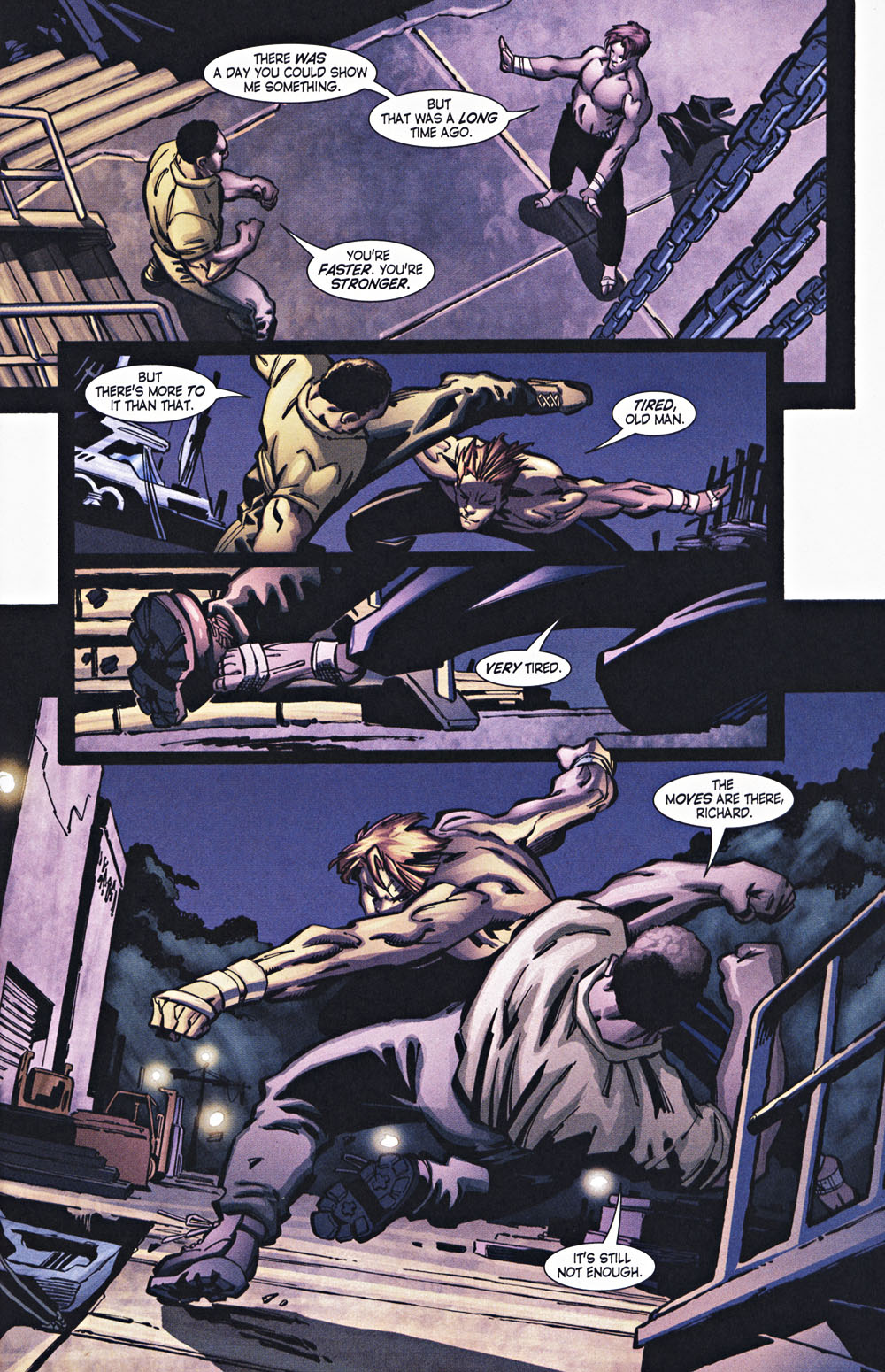 Read online Richard Dragon comic -  Issue #1 - 16