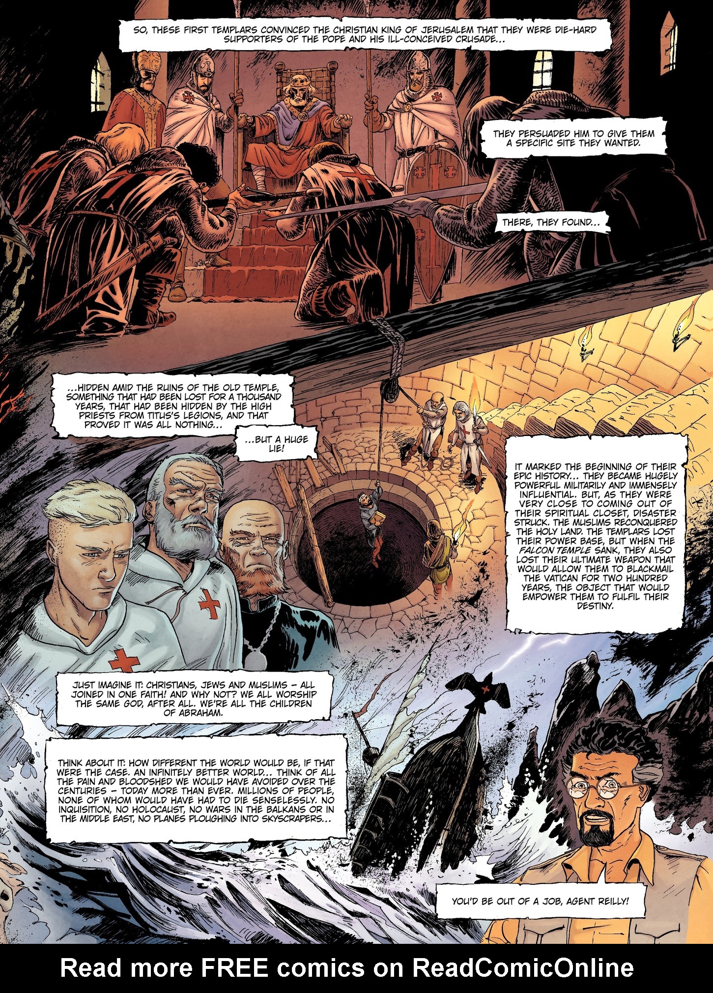 Read online The Last Templar comic -  Issue #3 - 41