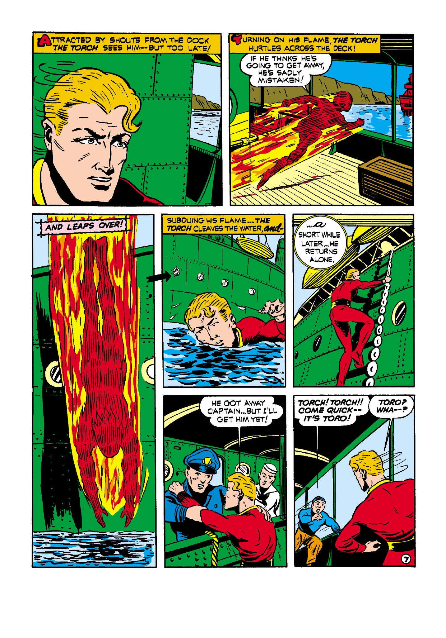 Read online Marvel Masterworks: Golden Age Human Torch comic -  Issue # TPB 1 (Part 2) - 70