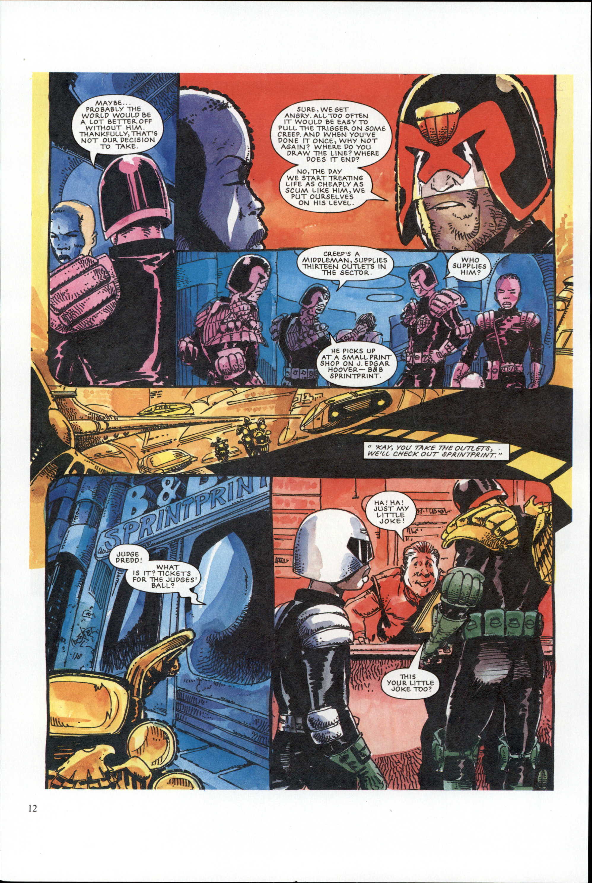 Read online Dredd Rules! comic -  Issue #17 - 14
