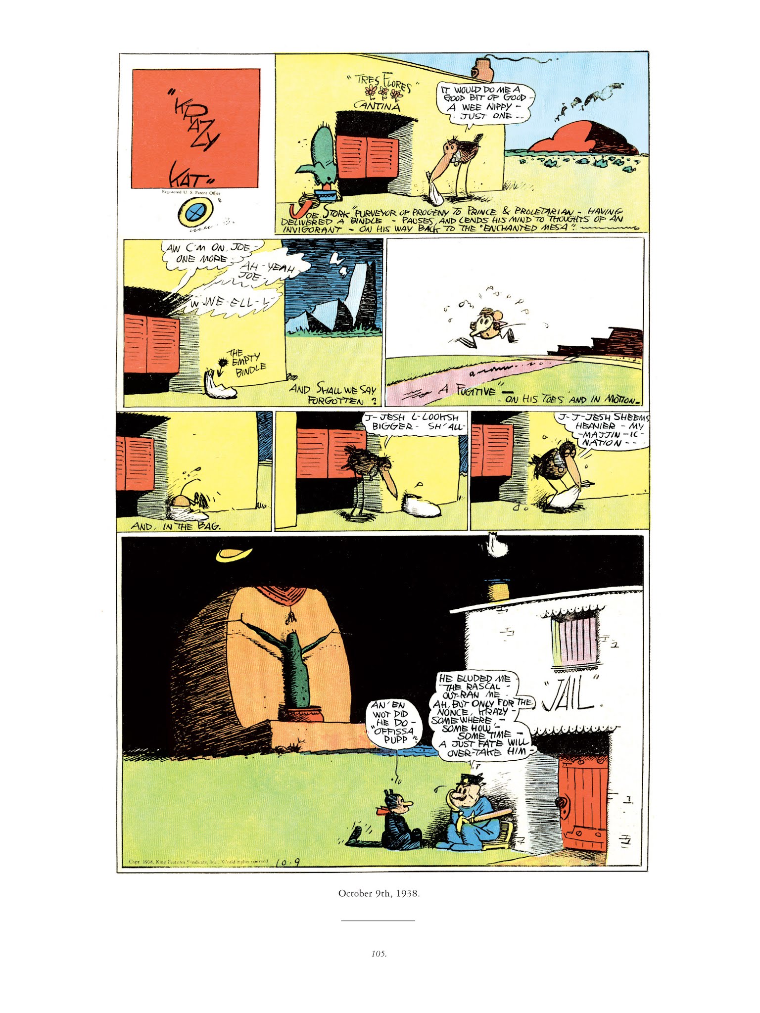 Read online Krazy & Ignatz comic -  Issue # TPB 10 - 103