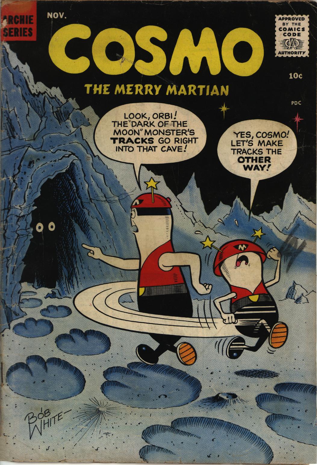 Read online Cosmo the Merry Martian comic -  Issue #2 - 1