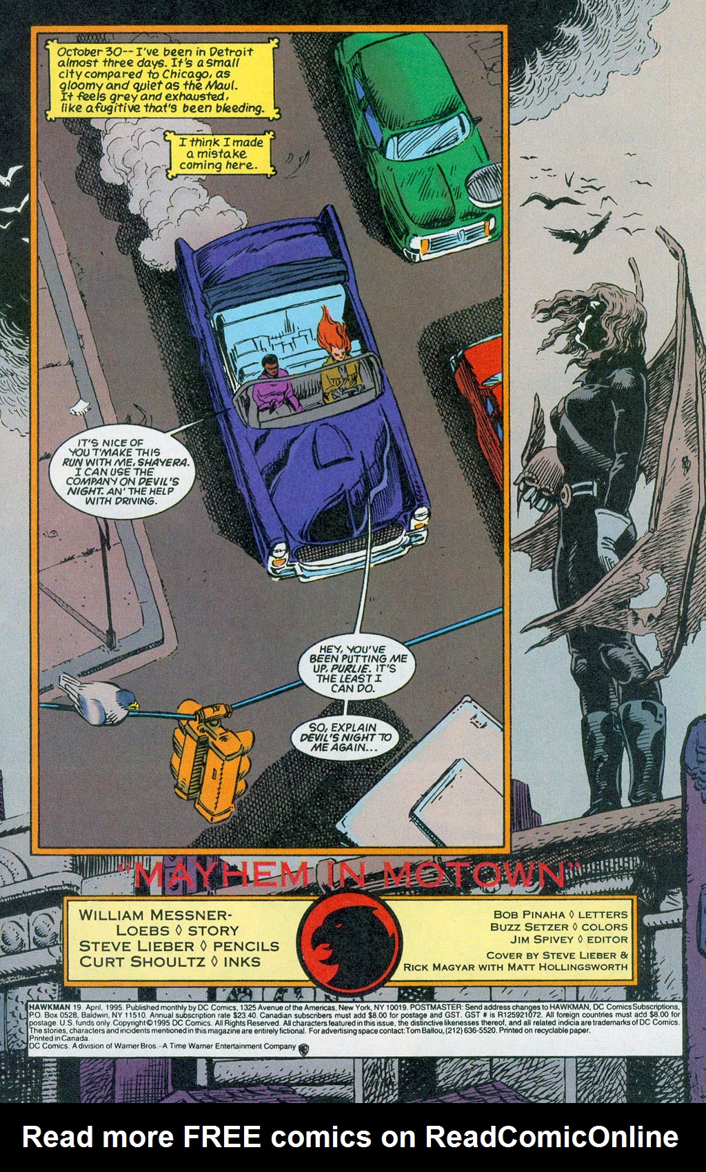 Read online Hawkman (1993) comic -  Issue #19 - 3