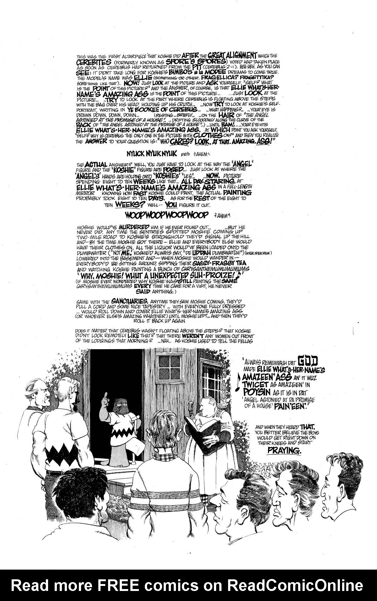 Read online Cerebus comic -  Issue #277 - 17