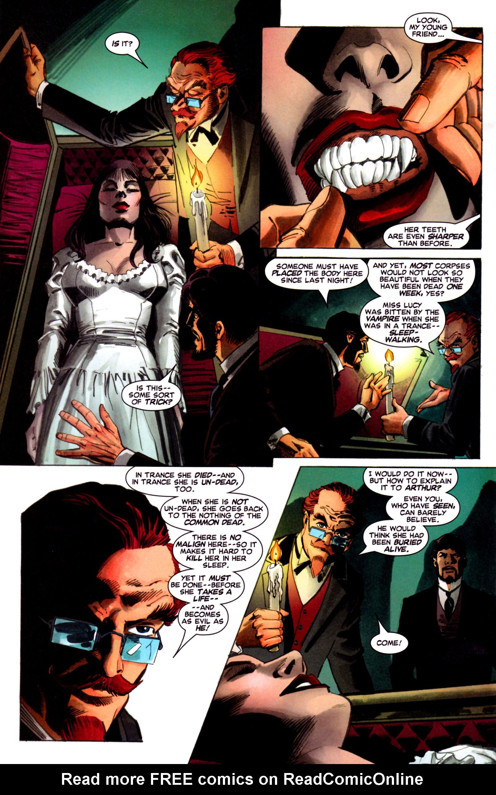 Read online Dracula comic -  Issue #3 - 16