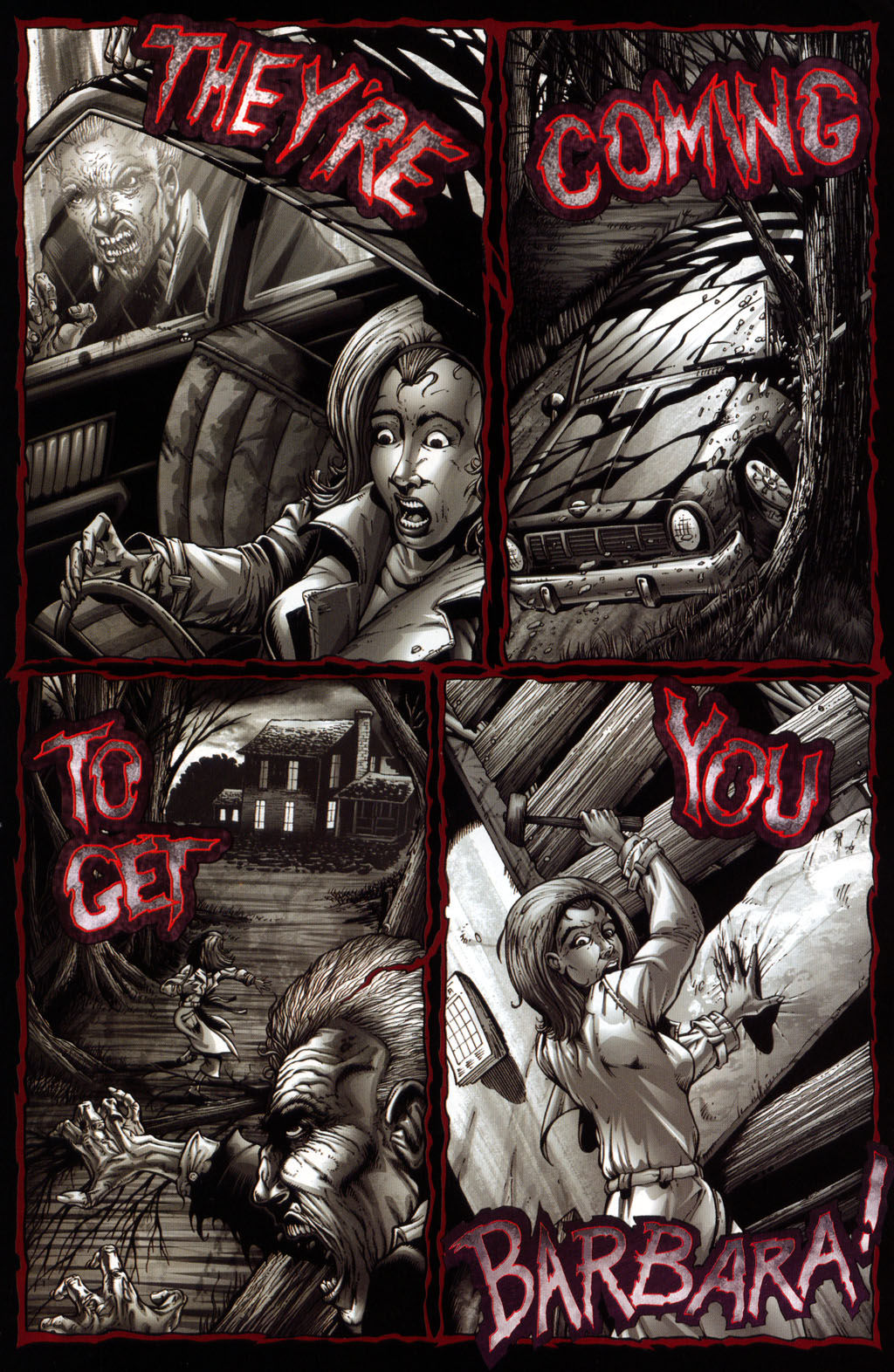 Read online Night of the Living Dead: Barbara's Zombie Chronicles comic -  Issue #1 - 4