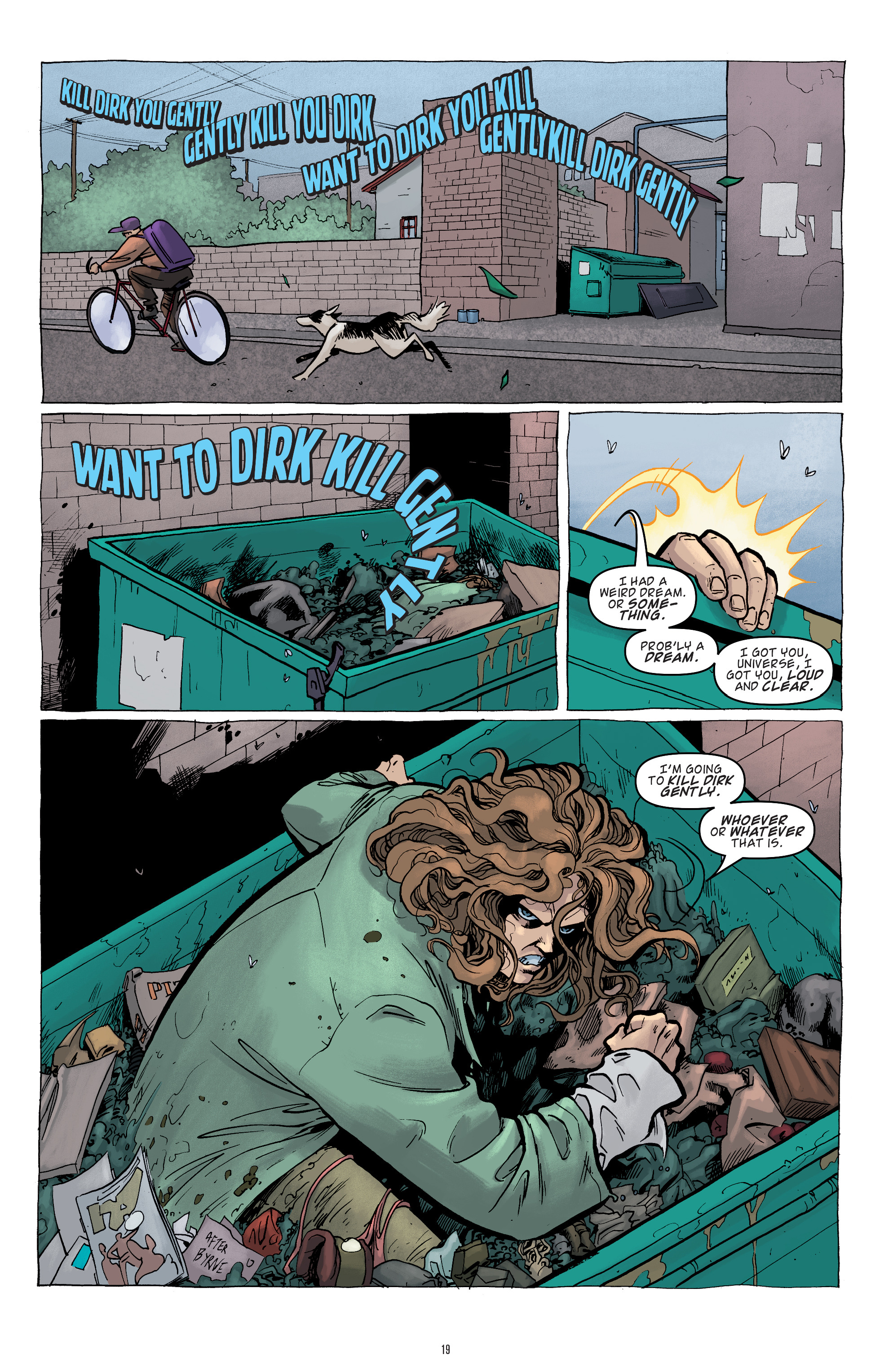Read online Dirk Gently's Holistic Detective Agency: The Salmon of Doubt comic -  Issue #5 - 17
