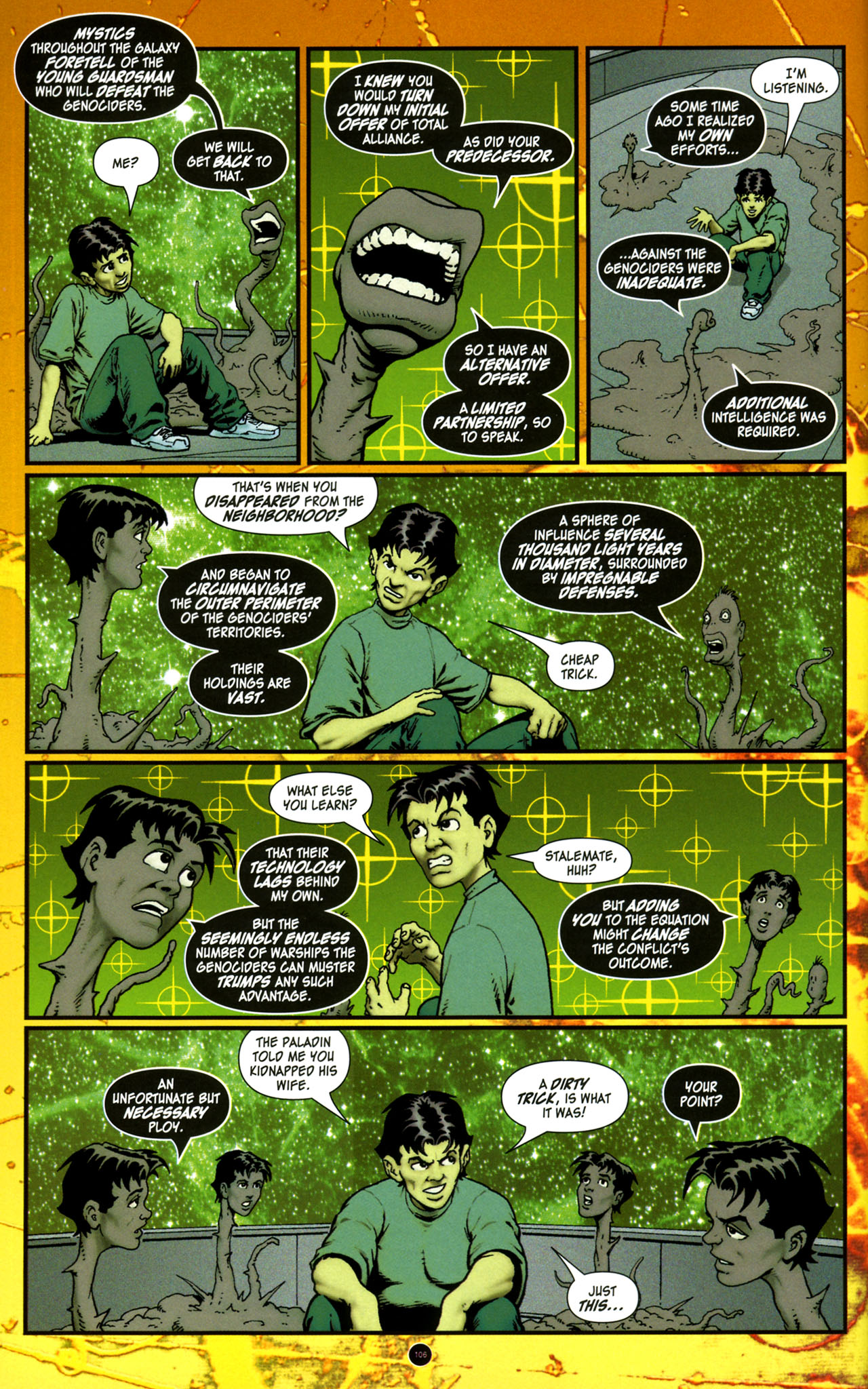 Read online Kid Kosmos: Kidnapped comic -  Issue # TPB - 96