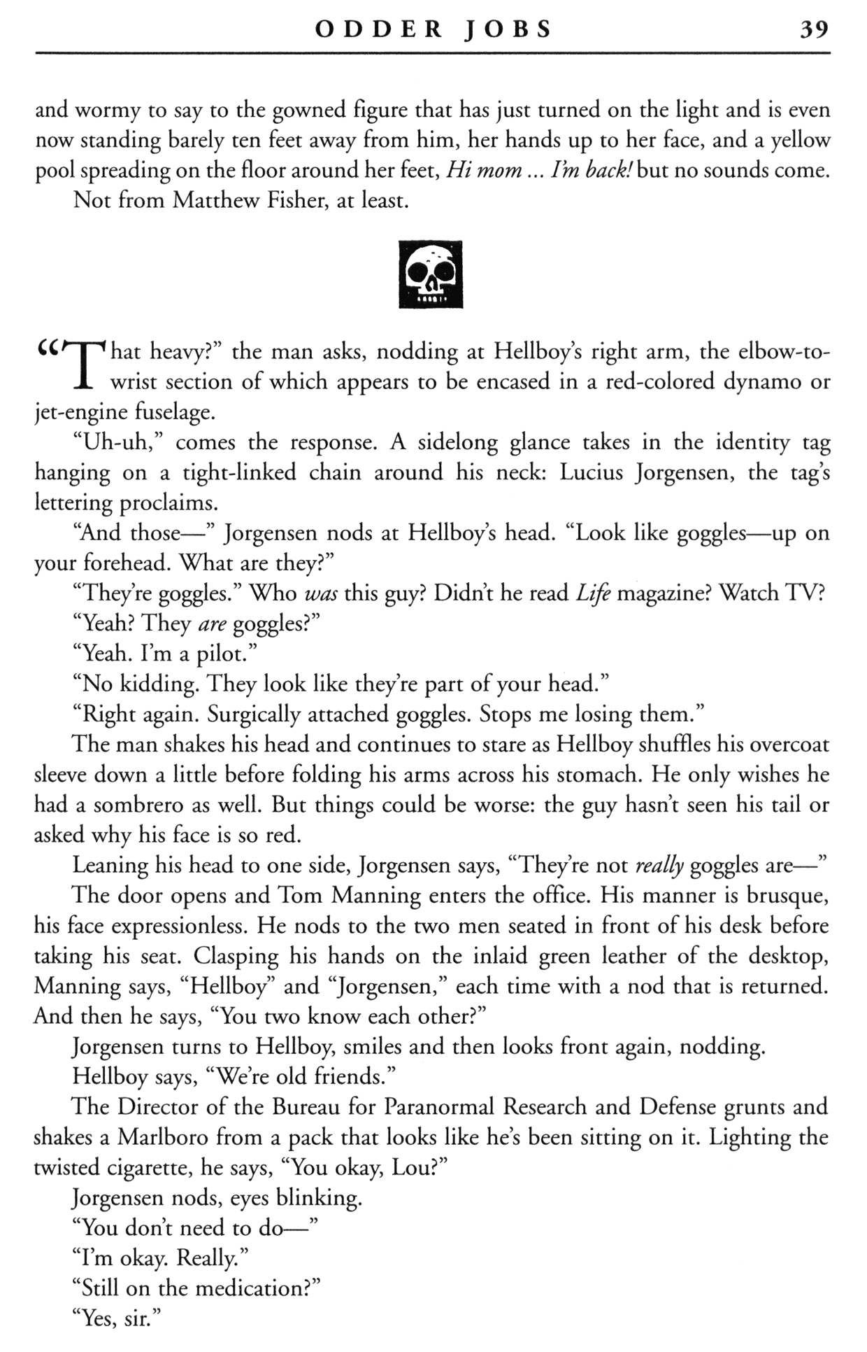 Read online Hellboy: Odder Jobs comic -  Issue # TPB (Part 1) - 39