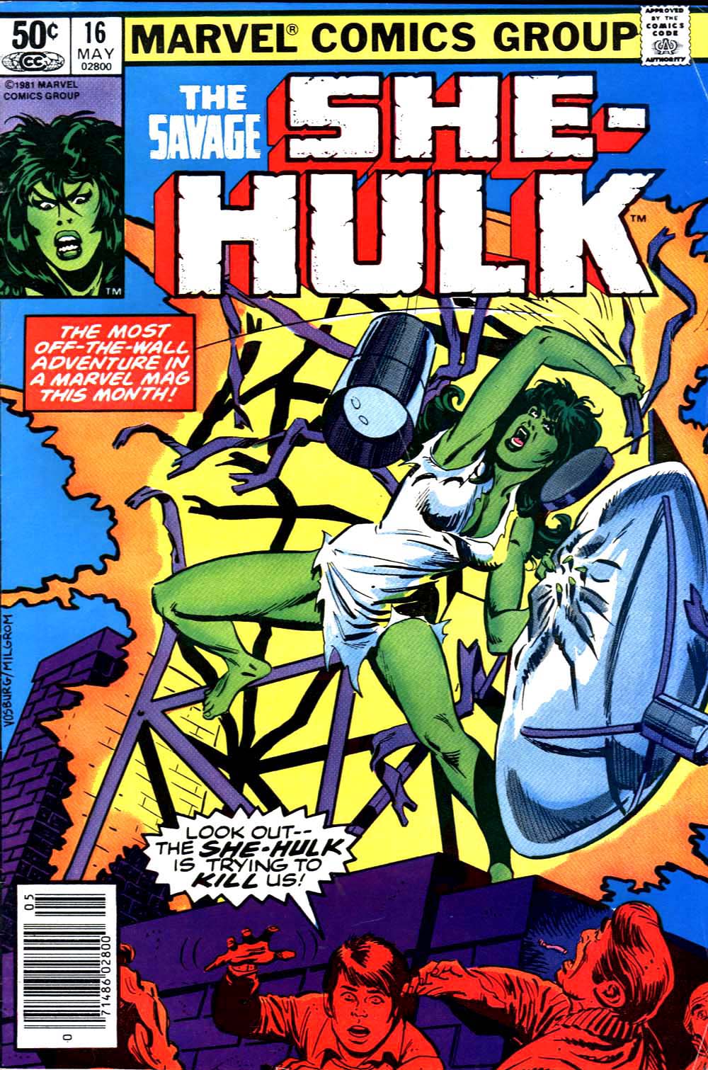 Read online The Savage She-Hulk comic -  Issue #16 - 1