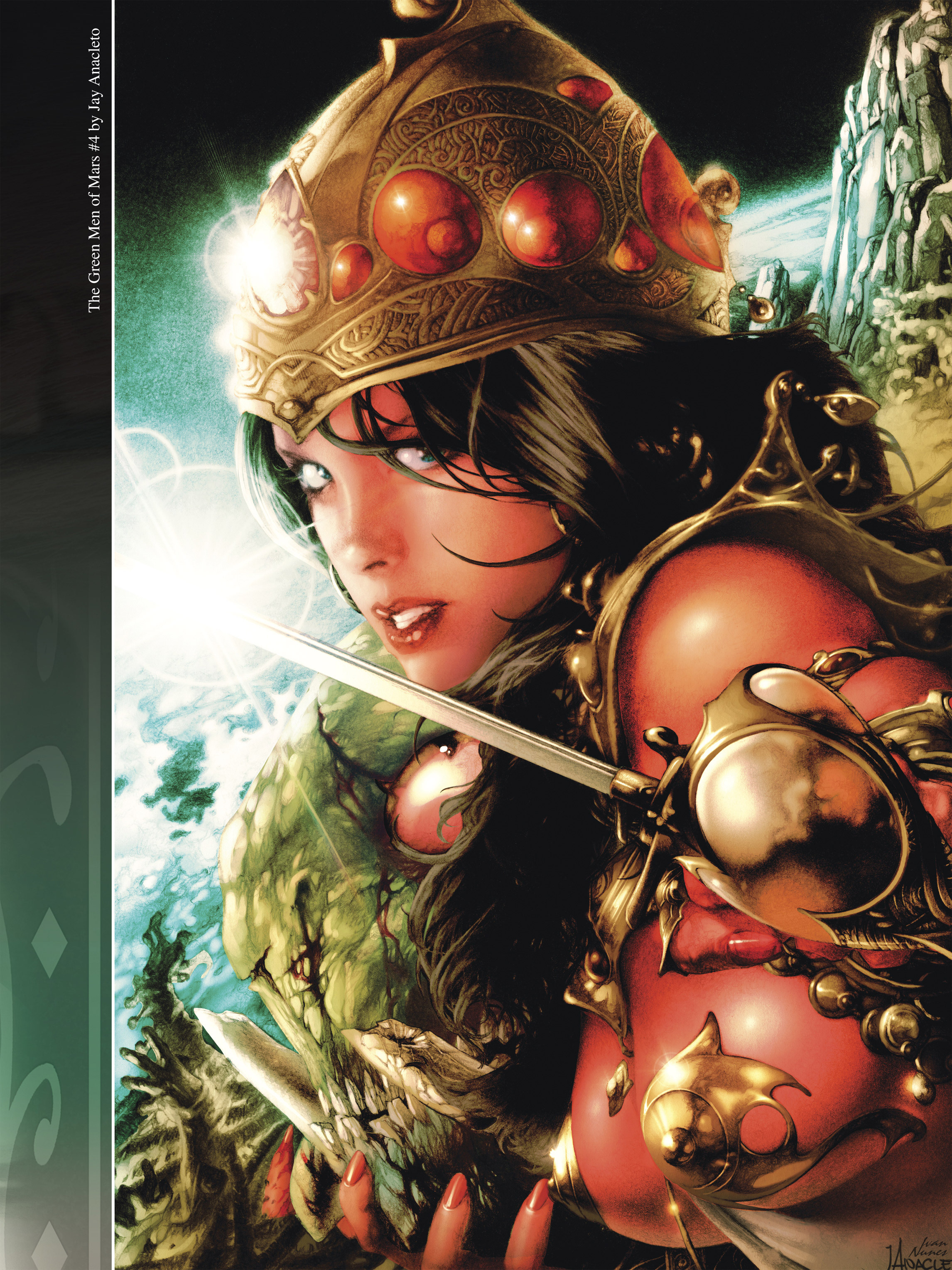 Read online The Art of Dejah Thoris and the Worlds of Mars comic -  Issue # TPB 1 (Part 3) - 96