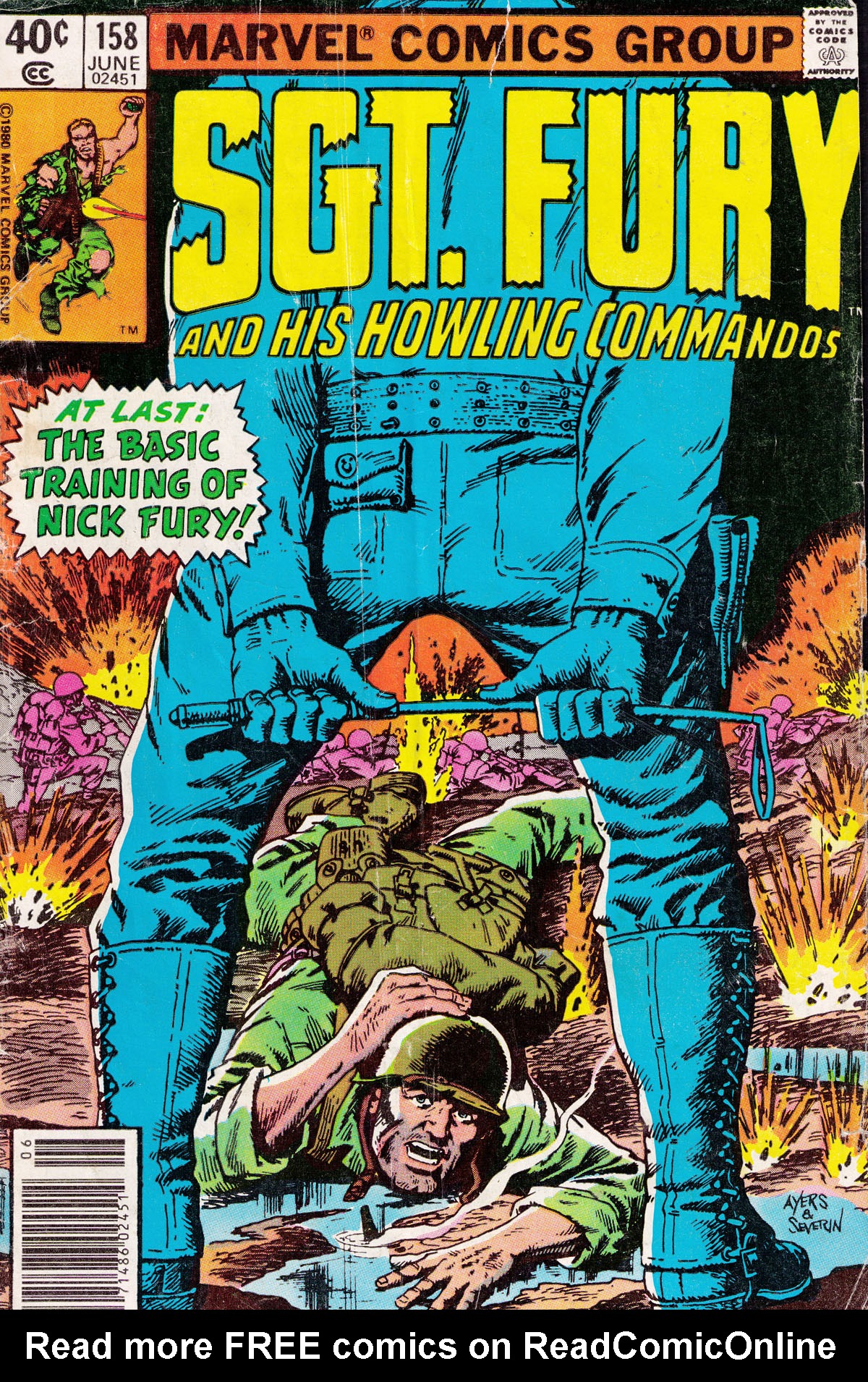 Read online Sgt. Fury comic -  Issue #158 - 1
