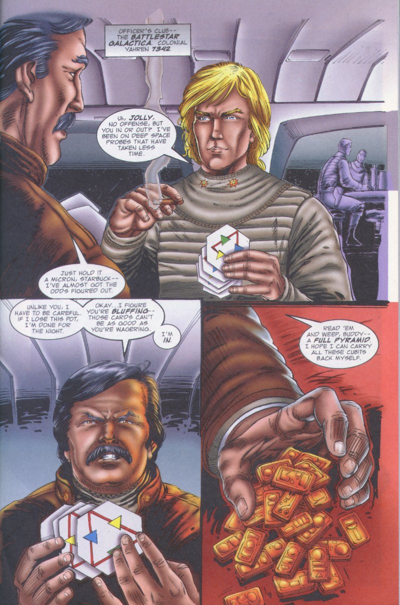 Read online Battlestar Galactica: Starbuck comic -  Issue #1 - 3