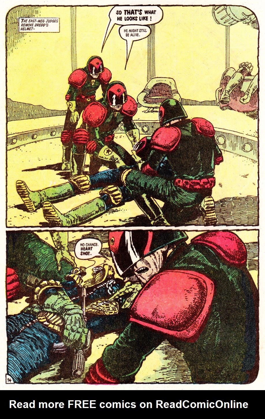 Read online Judge Dredd (1983) comic -  Issue #23 - 14