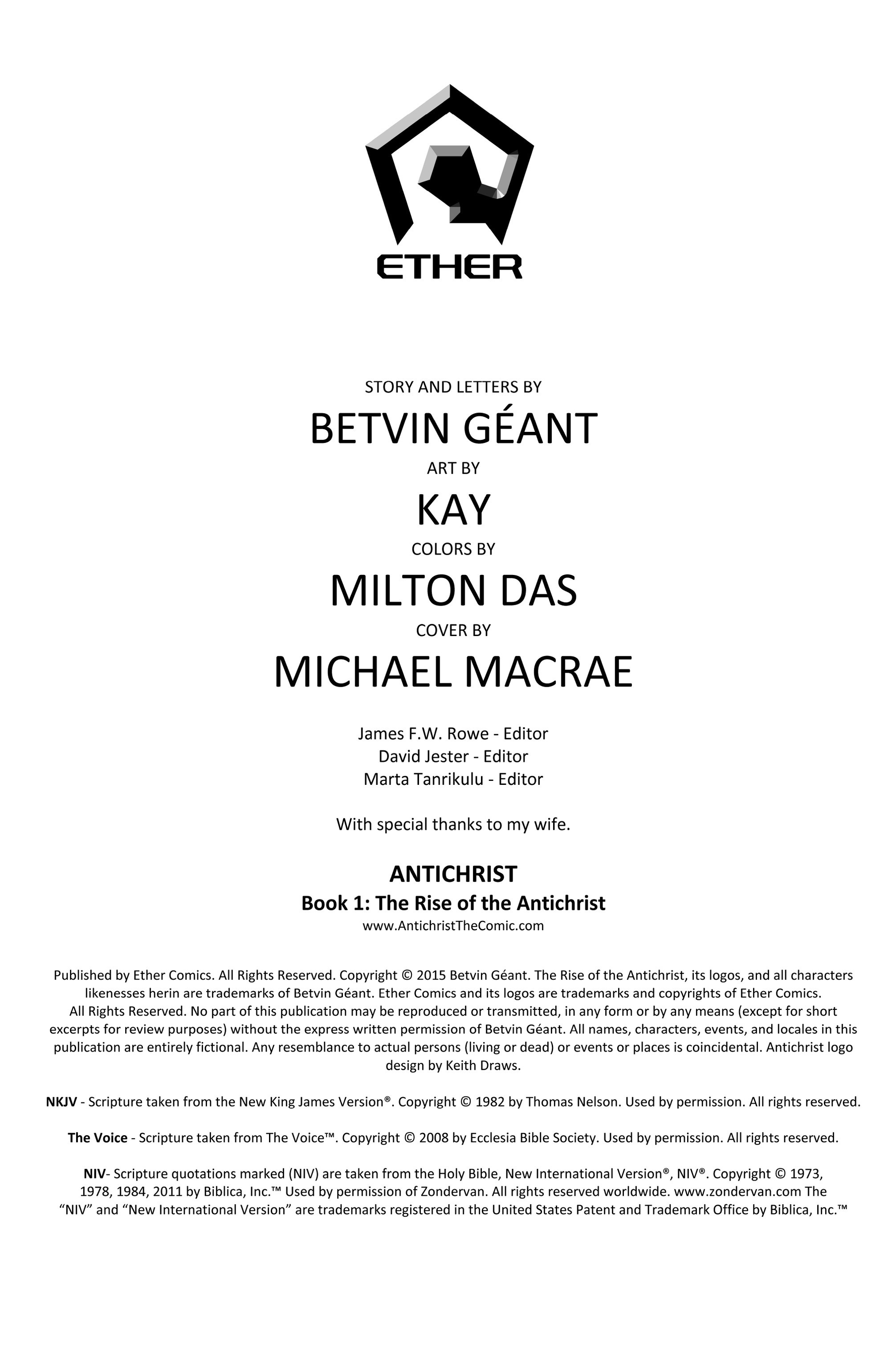 Read online The Rise of the Antichrist comic -  Issue #6 - 2