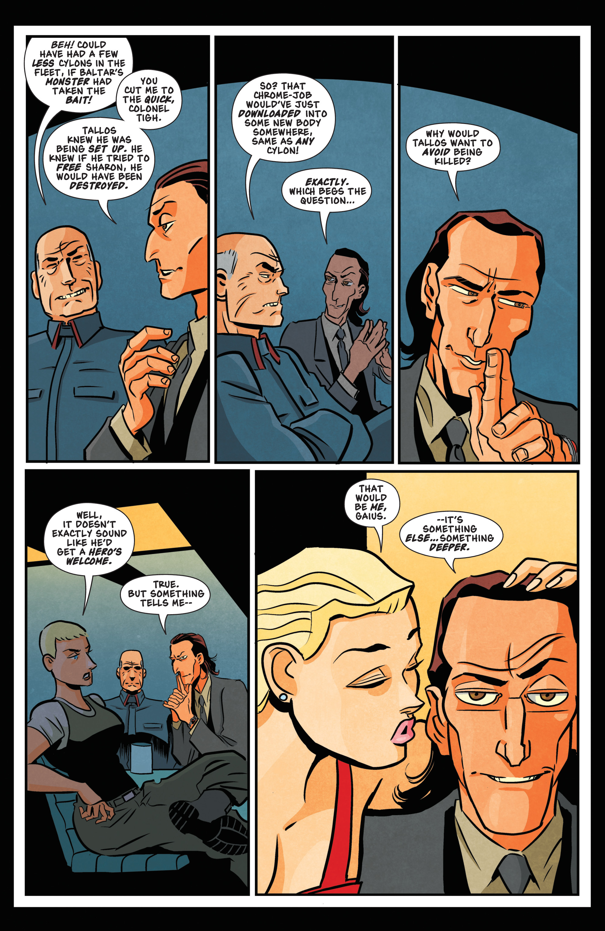 Read online Battlestar Galactica: Gods and Monsters comic -  Issue #4 - 5