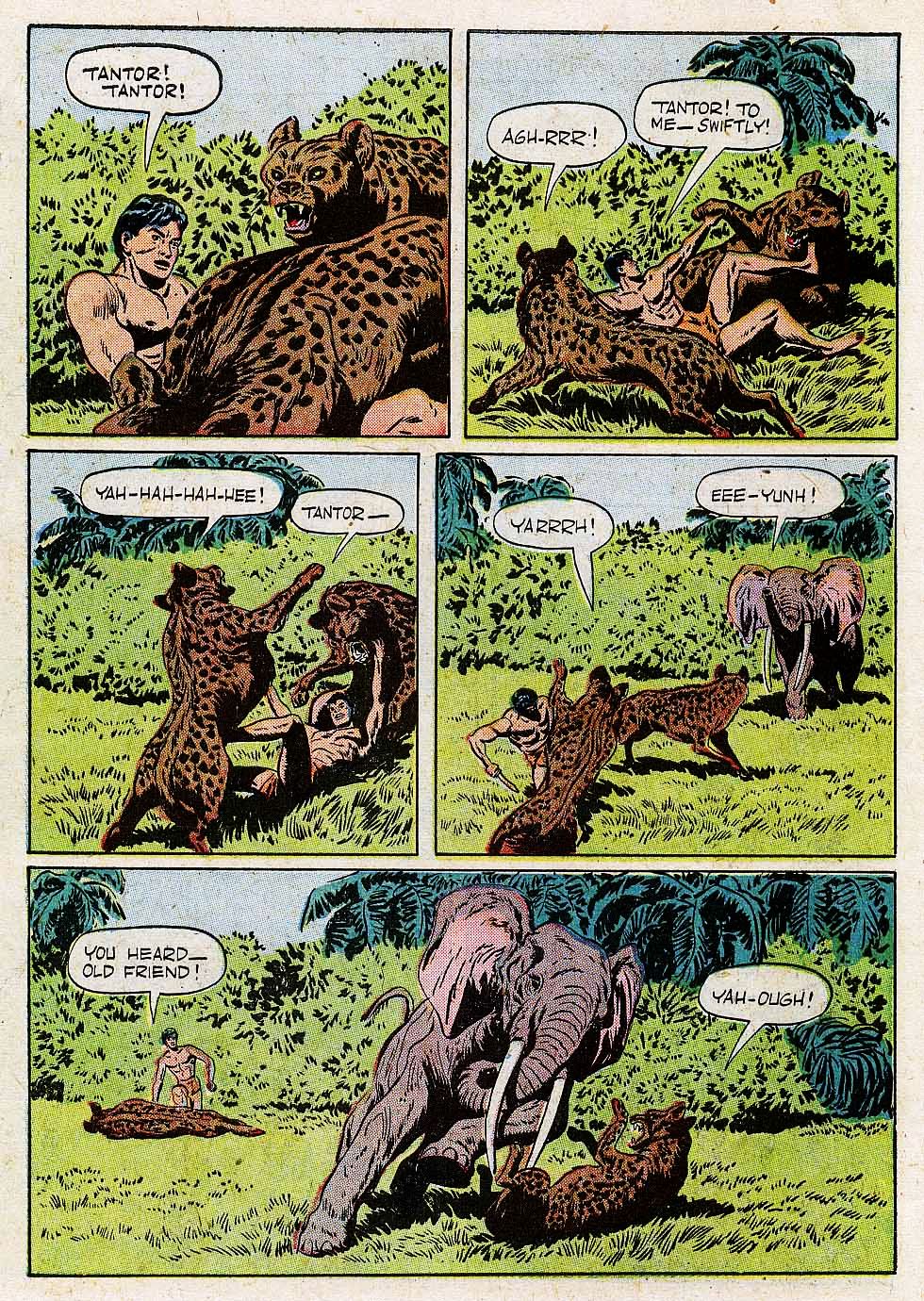 Read online Tarzan (1948) comic -  Issue #15 - 10