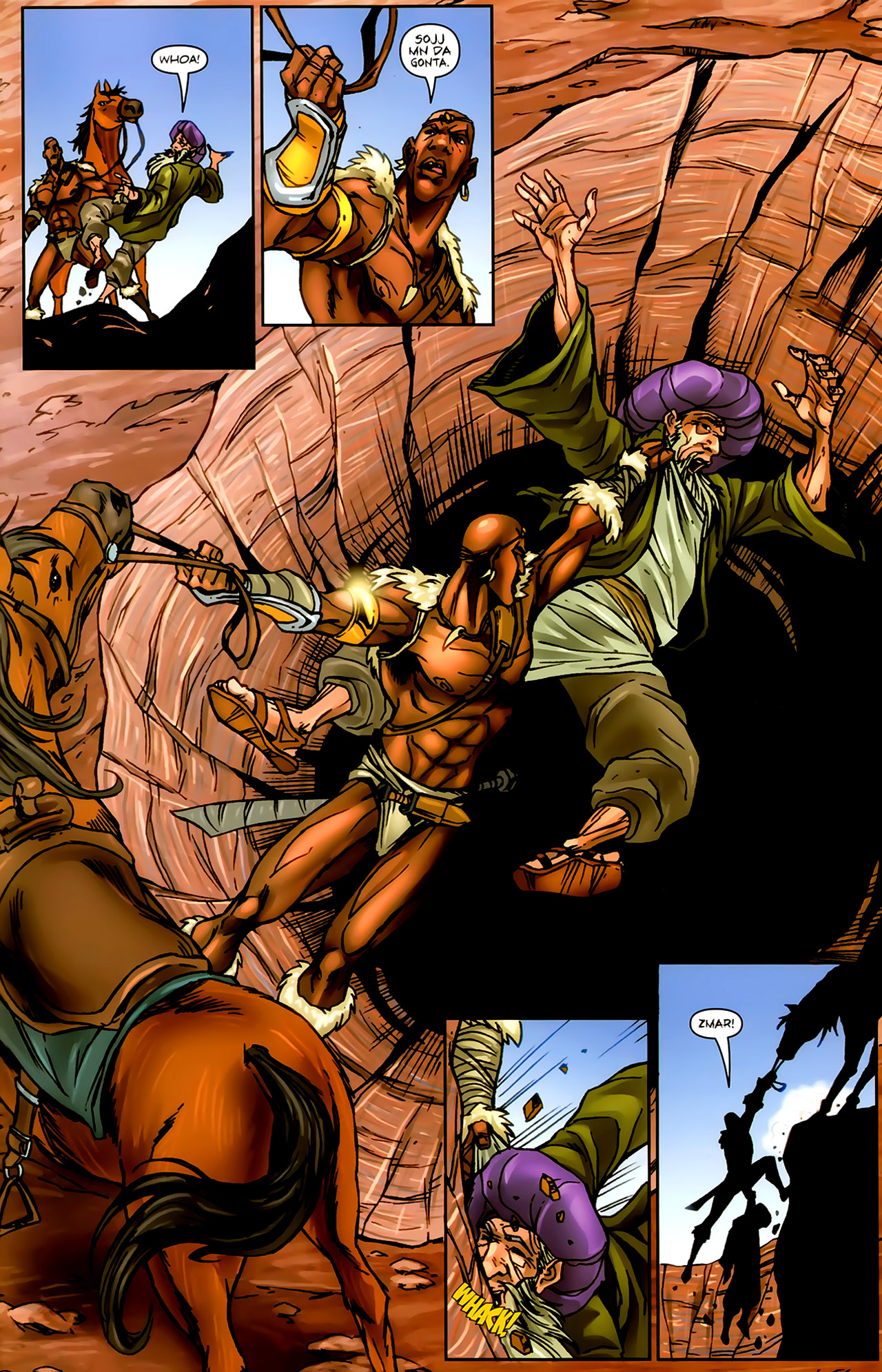 Read online 1001 Arabian Nights: The Adventures of Sinbad comic -  Issue #9 - 23