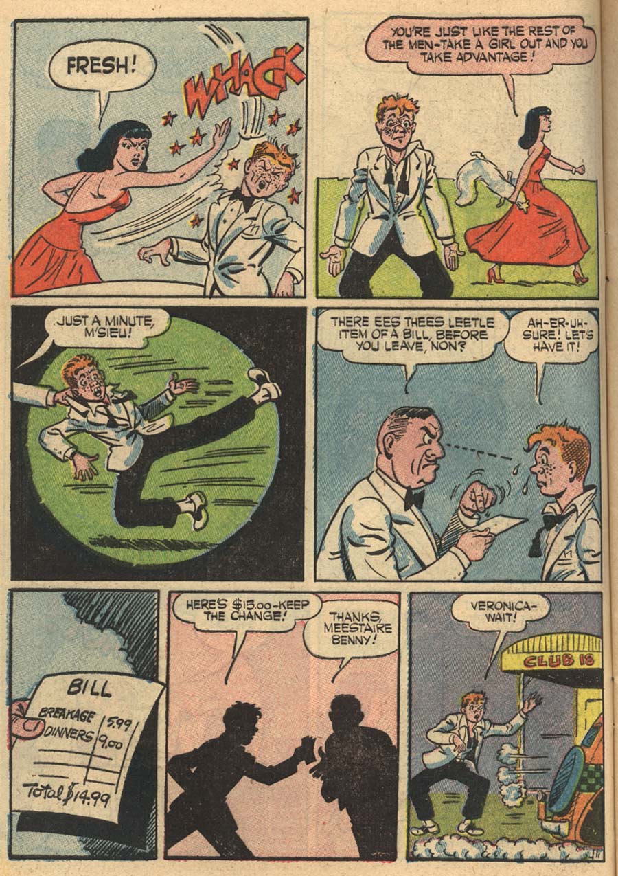 Read online Pep Comics comic -  Issue #55 - 13